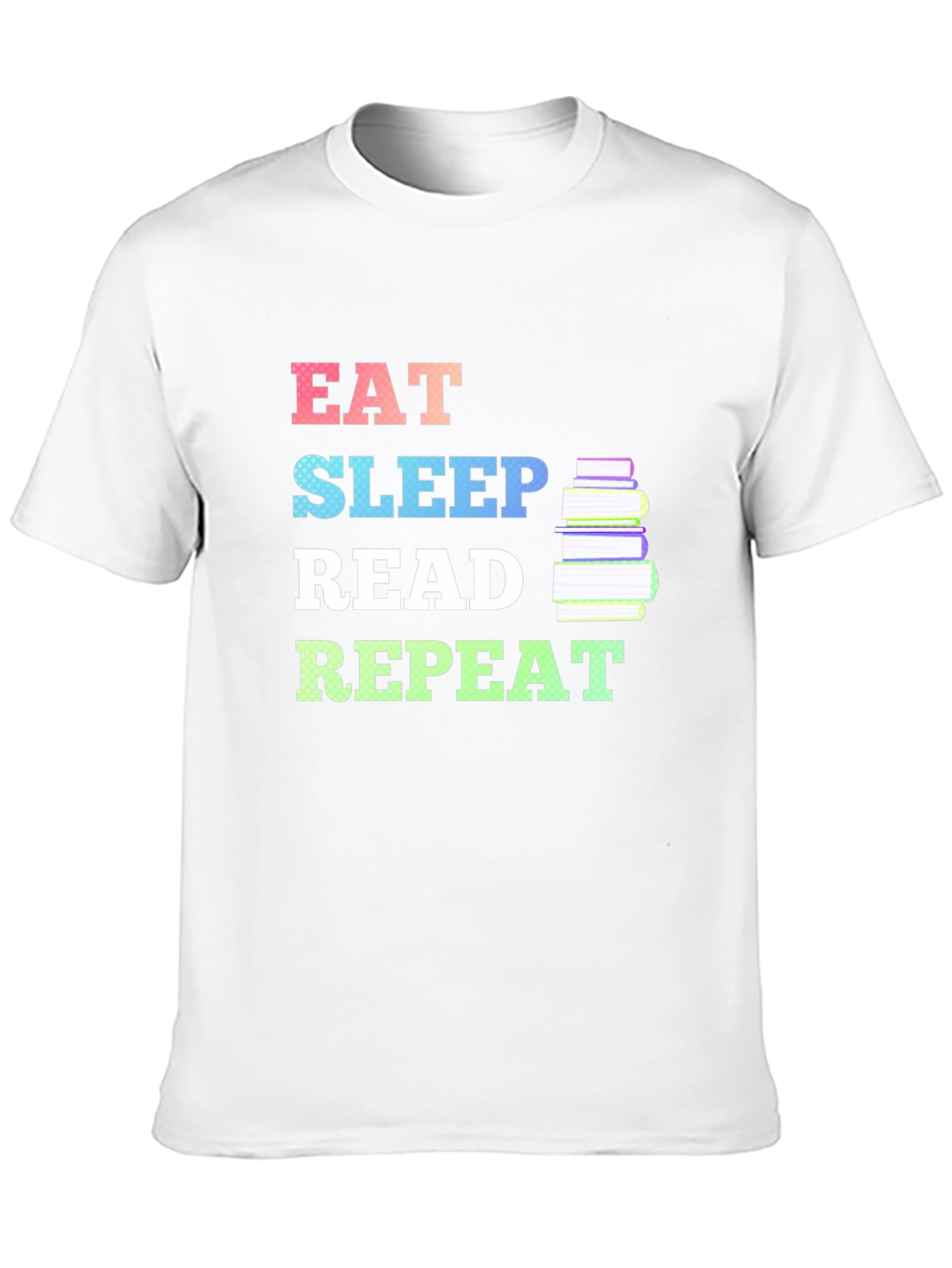 Eat Sleep Read Repeat T-Shirt Book Lover