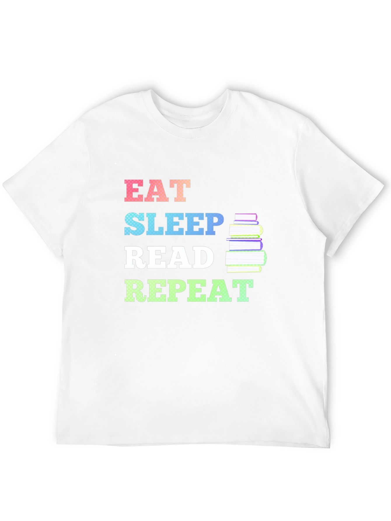 Eat Sleep Read Repeat T-Shirt Book Lover