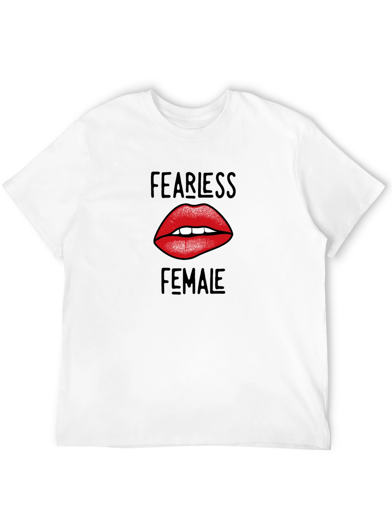 Fearless Female Graphic Tee - Black