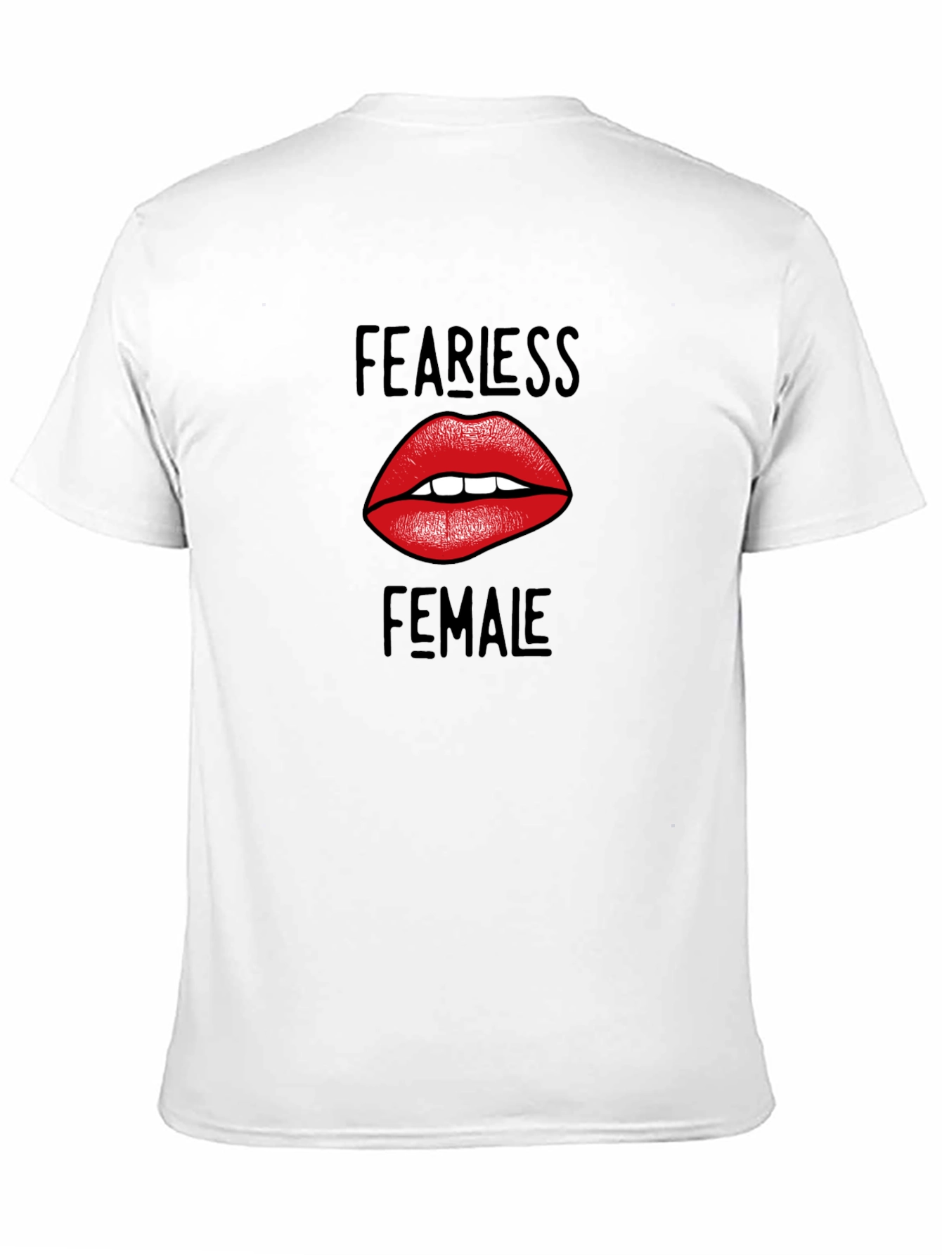 Fearless Female Graphic Tee - Black