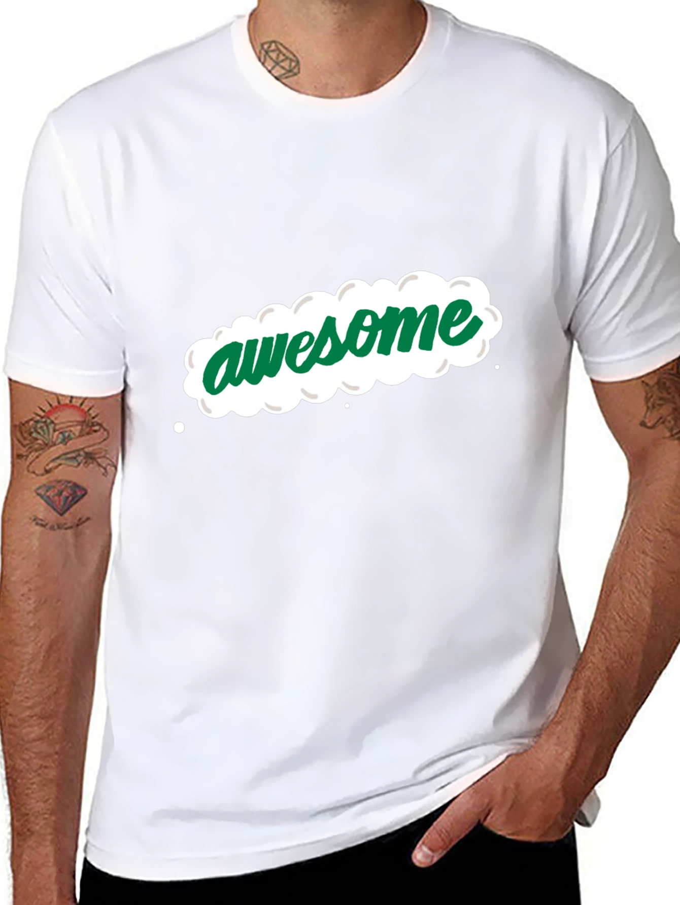 Awesome Graphic Tee - Trendy Casual Shirt