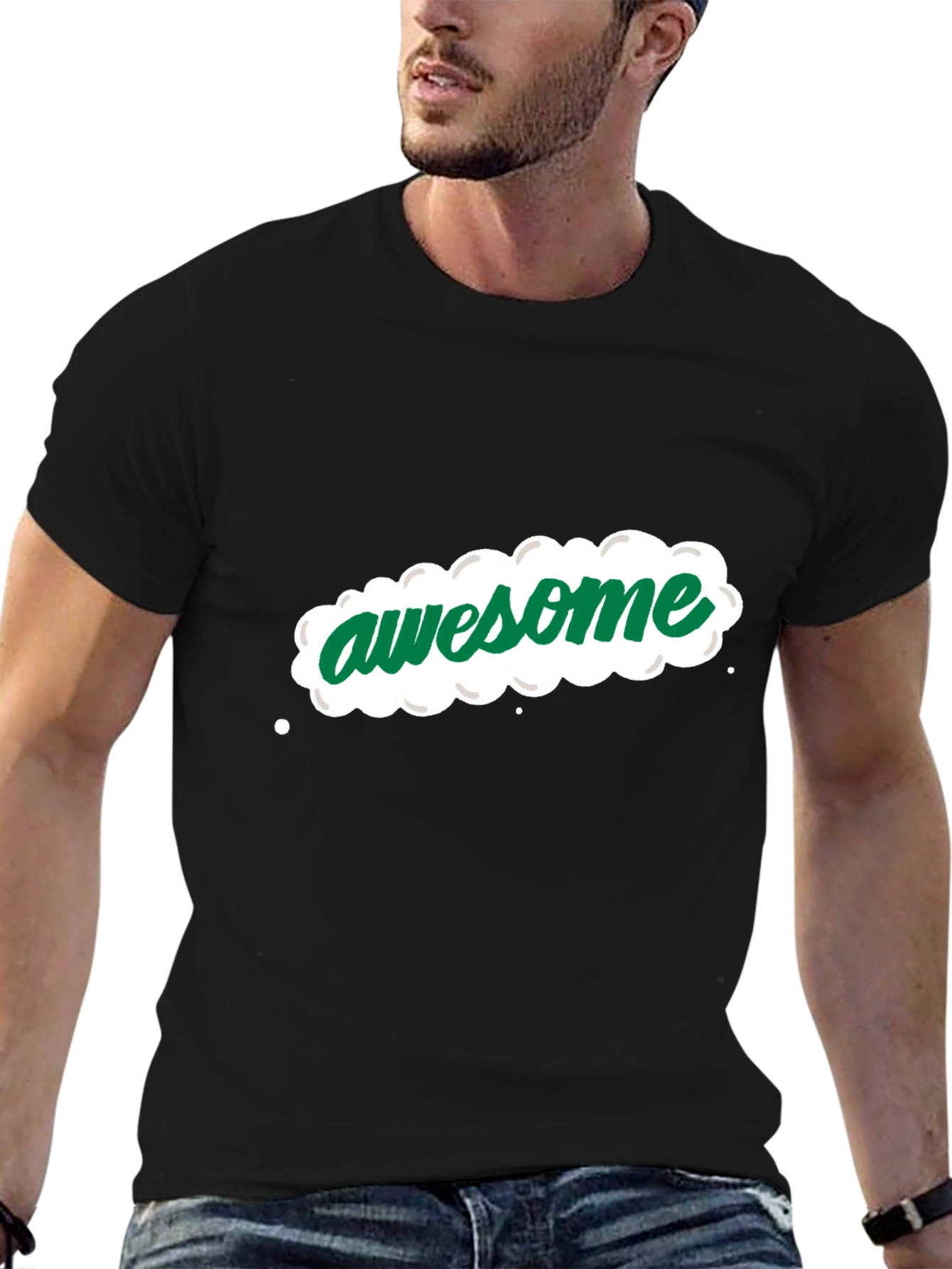 Awesome Graphic Tee - Trendy Casual Shirt