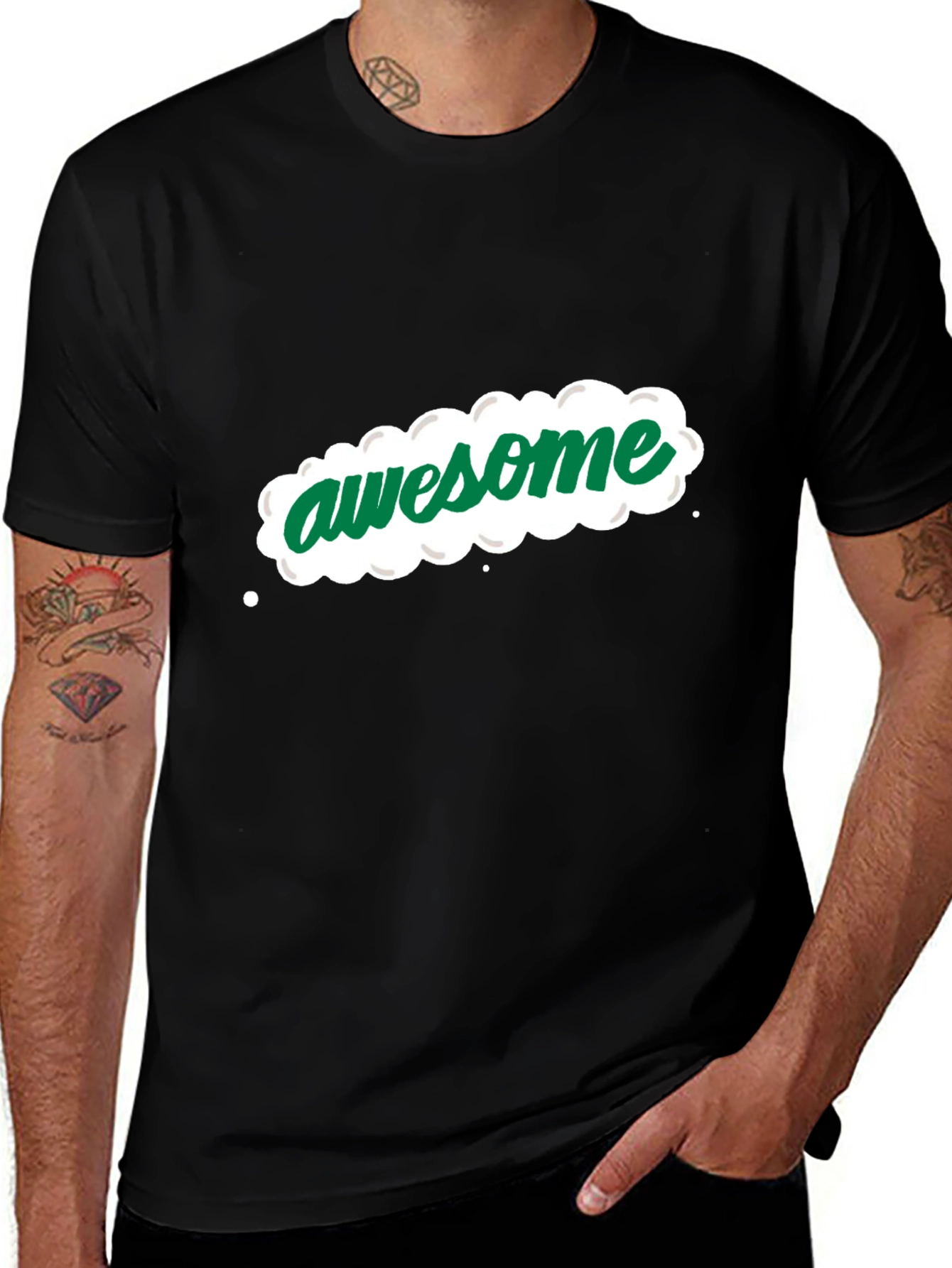 Awesome Graphic Tee - Trendy Casual Shirt