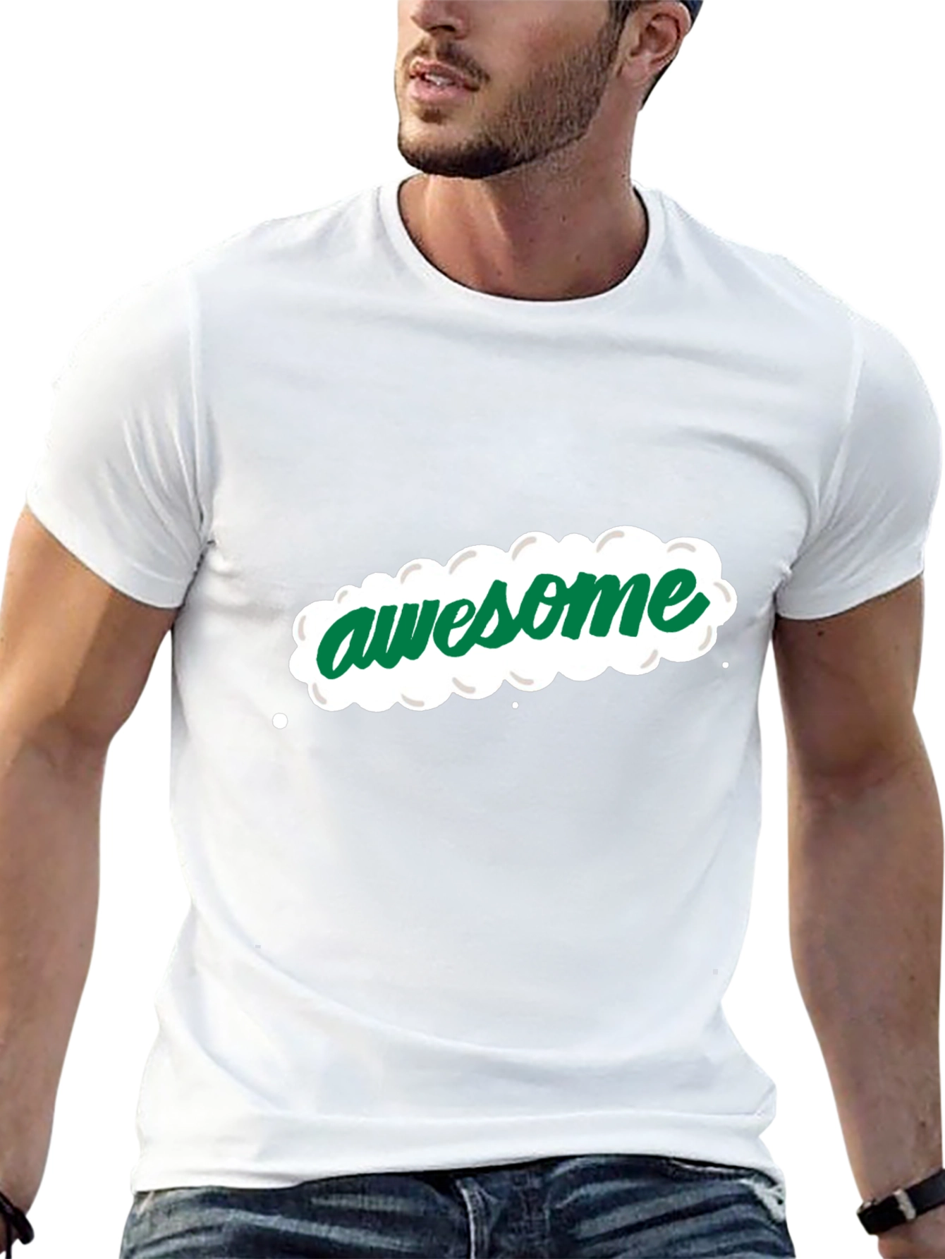 Awesome Graphic Tee - Trendy Casual Shirt