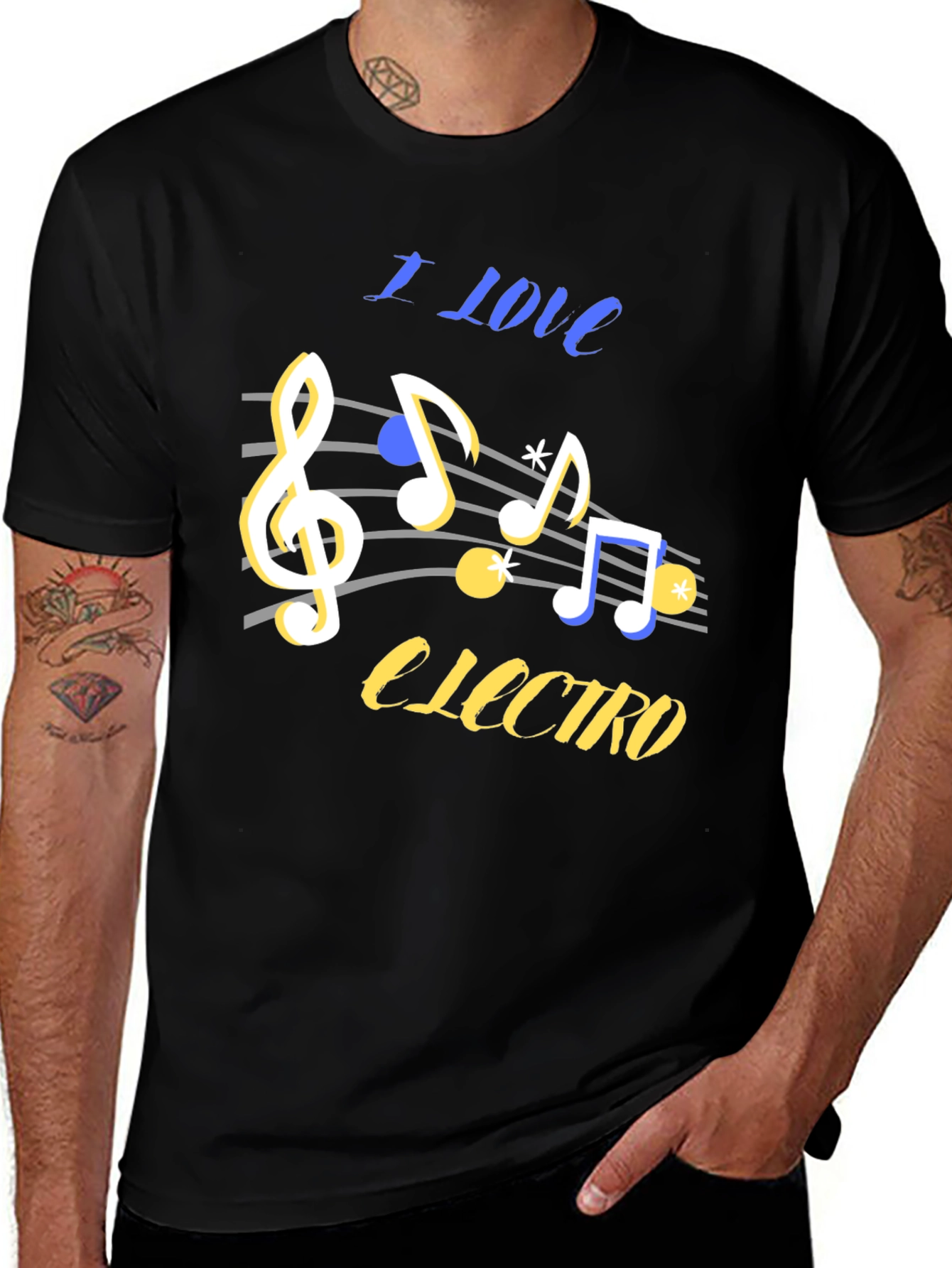 I Love Electro Music T-Shirt