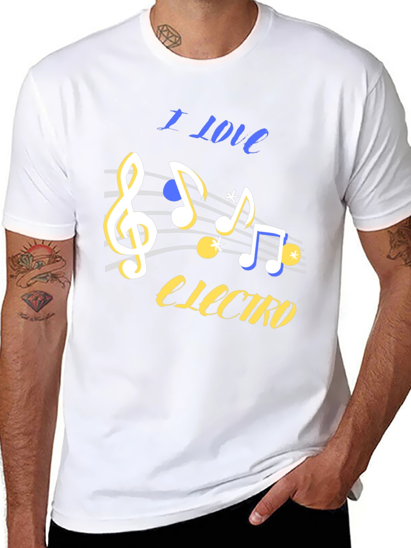 I Love Electro Music T-Shirt
