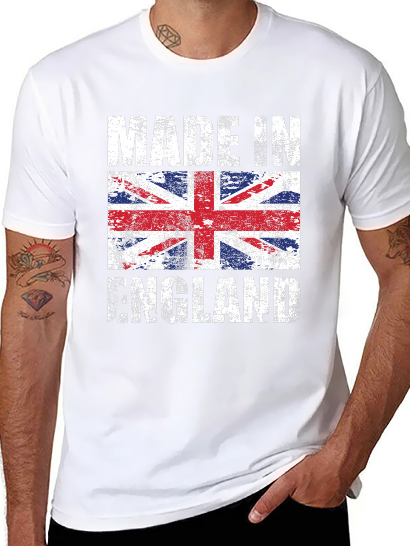 Made in England UK Flag T-Shirt