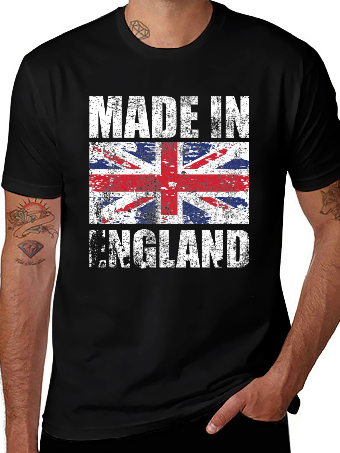 Made in England UK Flag T-Shirt