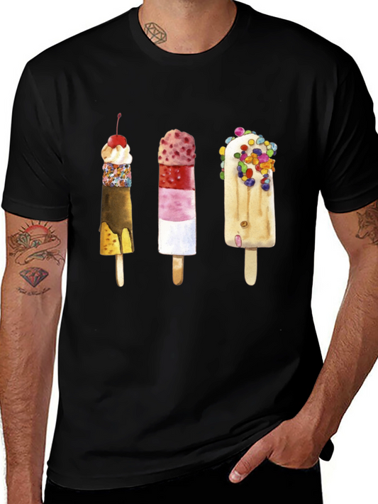 Fun Popsicle Graphic Tee - Unique Summer Style