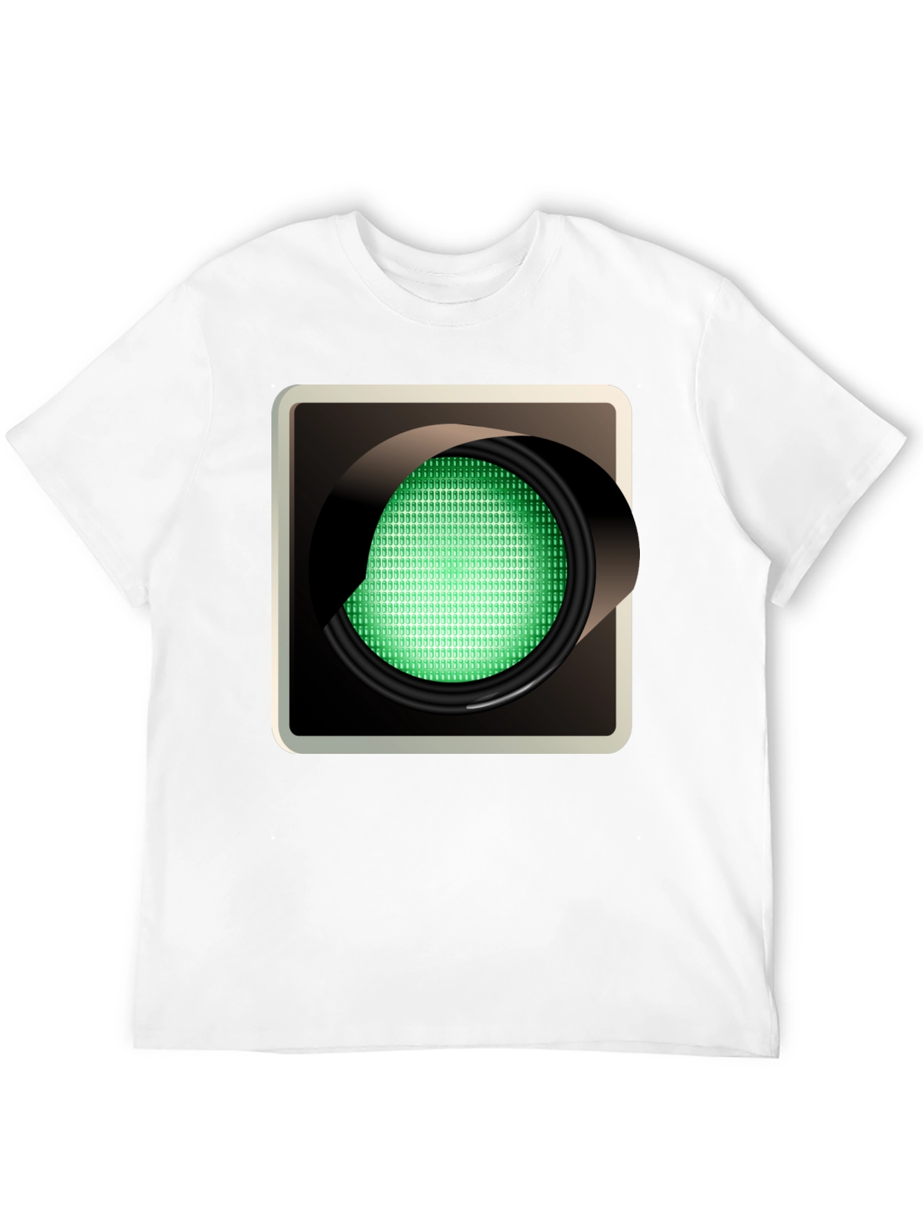 Go Green T-Shirt - Traffic Light Graphic Tee