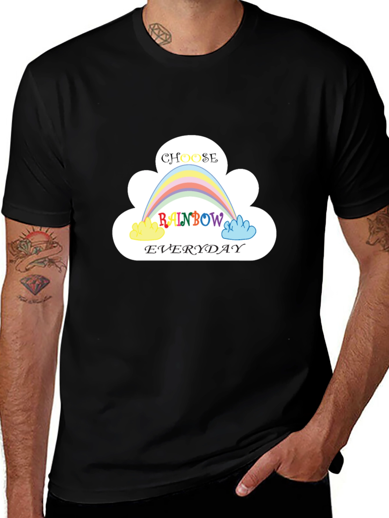 Rainbow Everyday Graphic Tee
