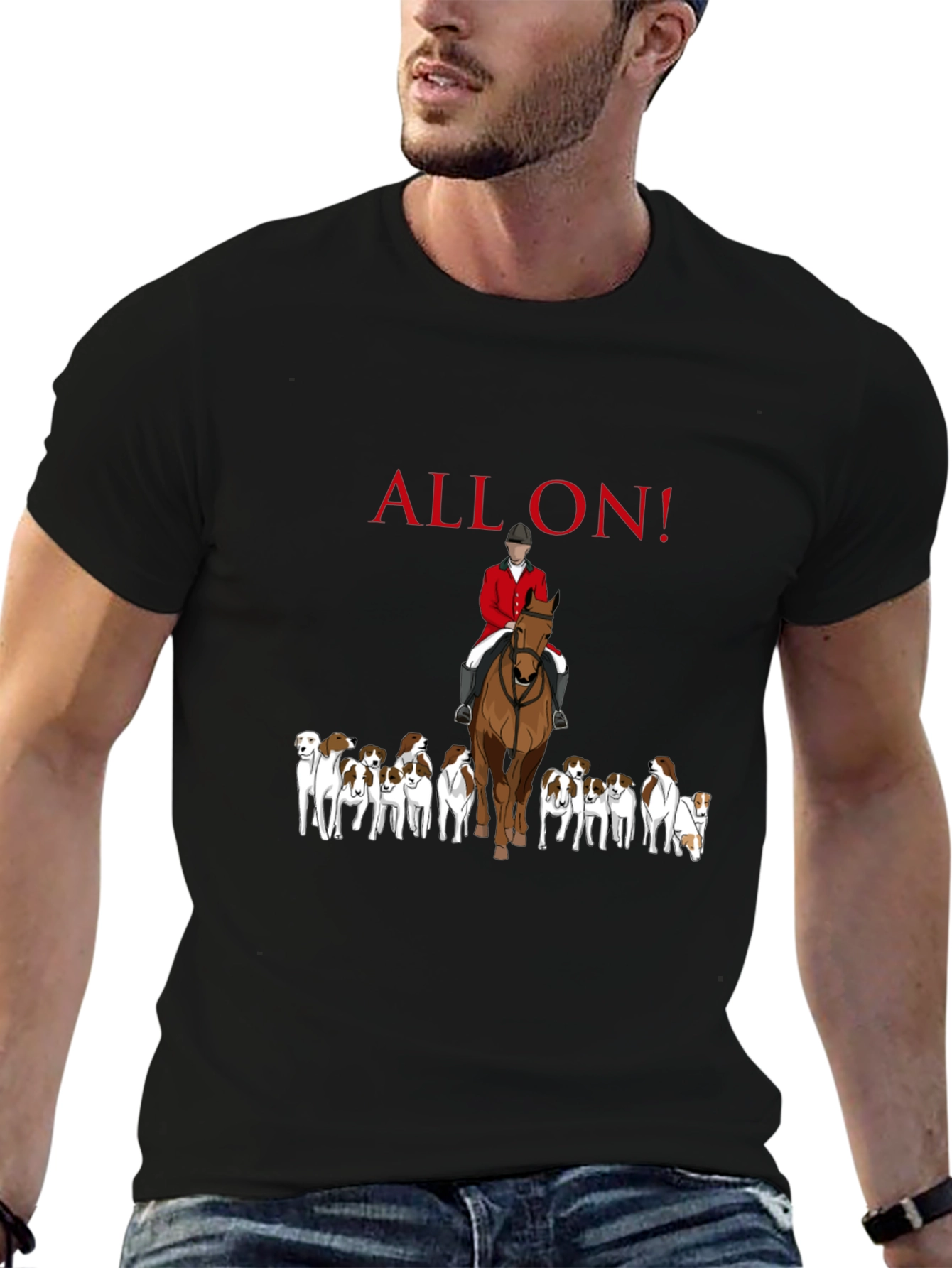 Equestrian All On! Graphic Tee