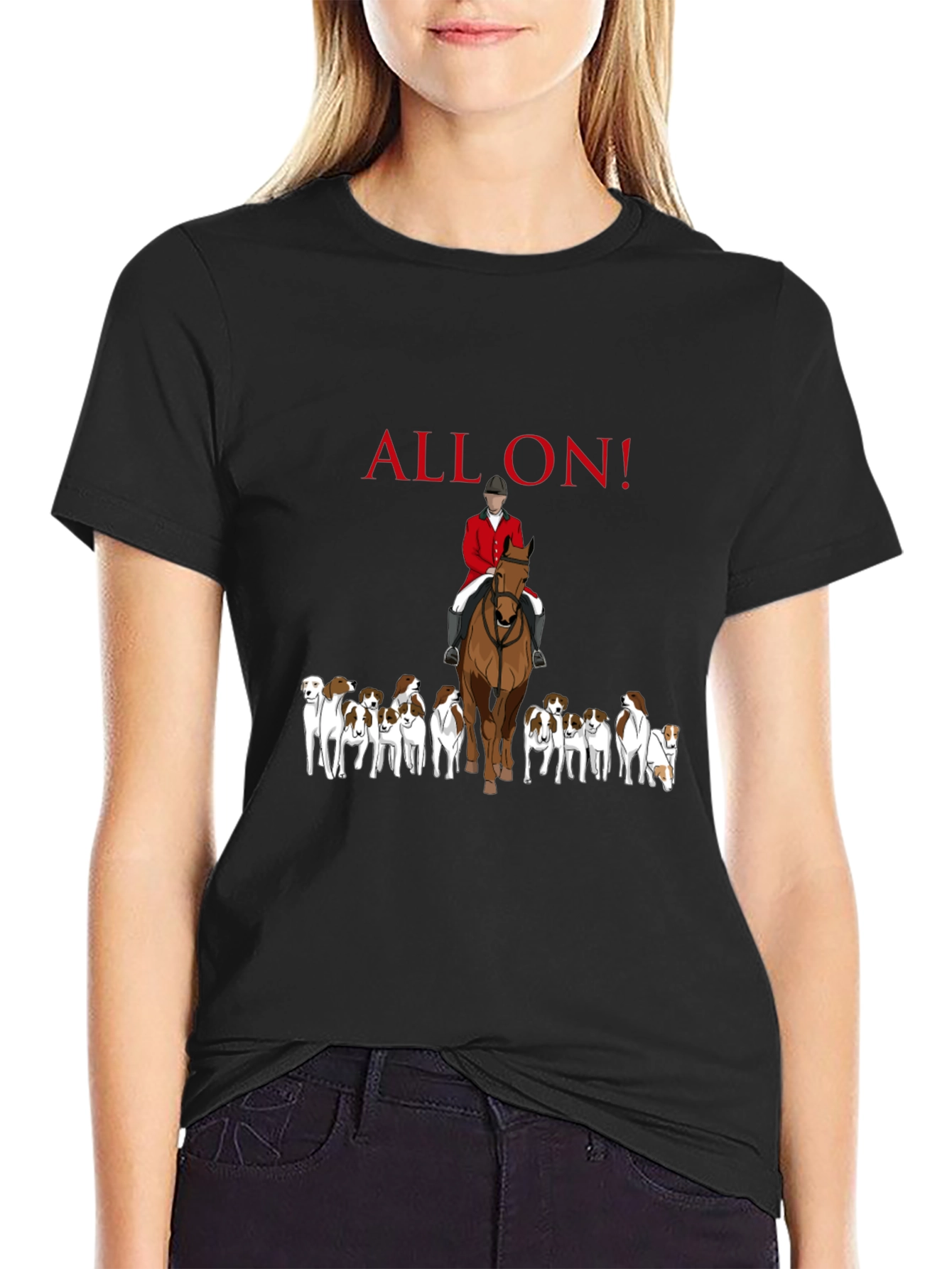 Equestrian All On! Graphic Tee