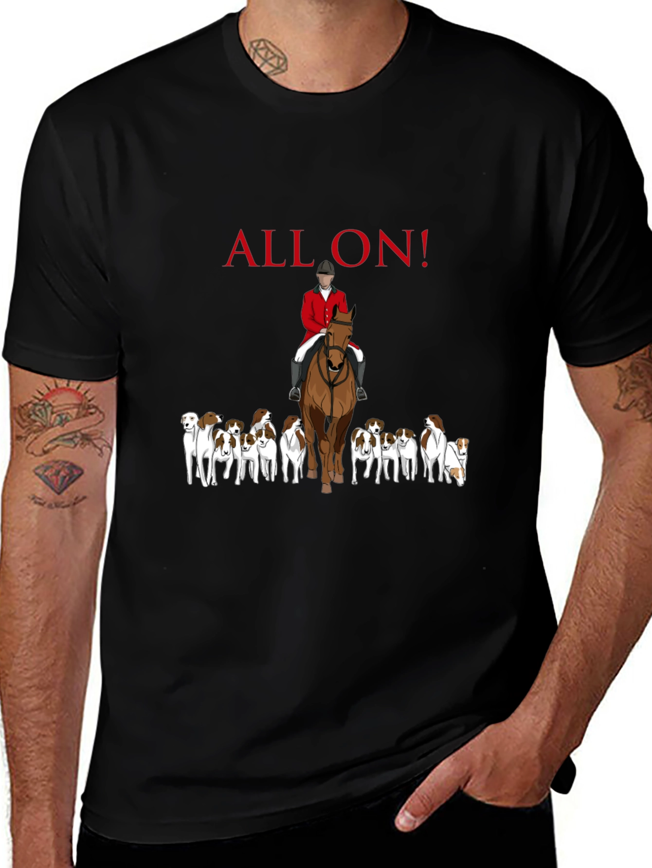 Equestrian All On! Graphic Tee