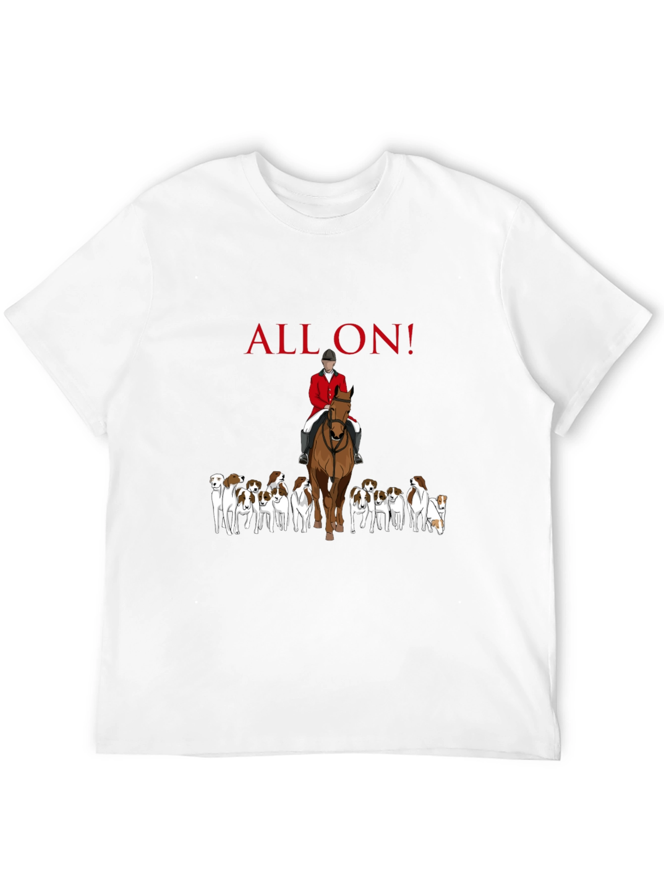 Equestrian All On! Graphic Tee