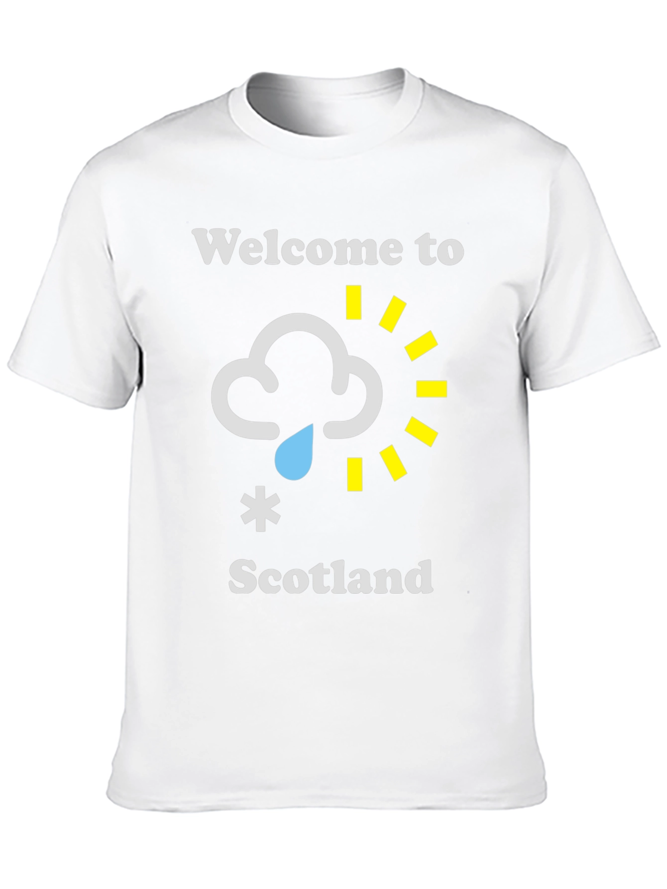 Welcome to Scotland Funny Weather T-Shirt