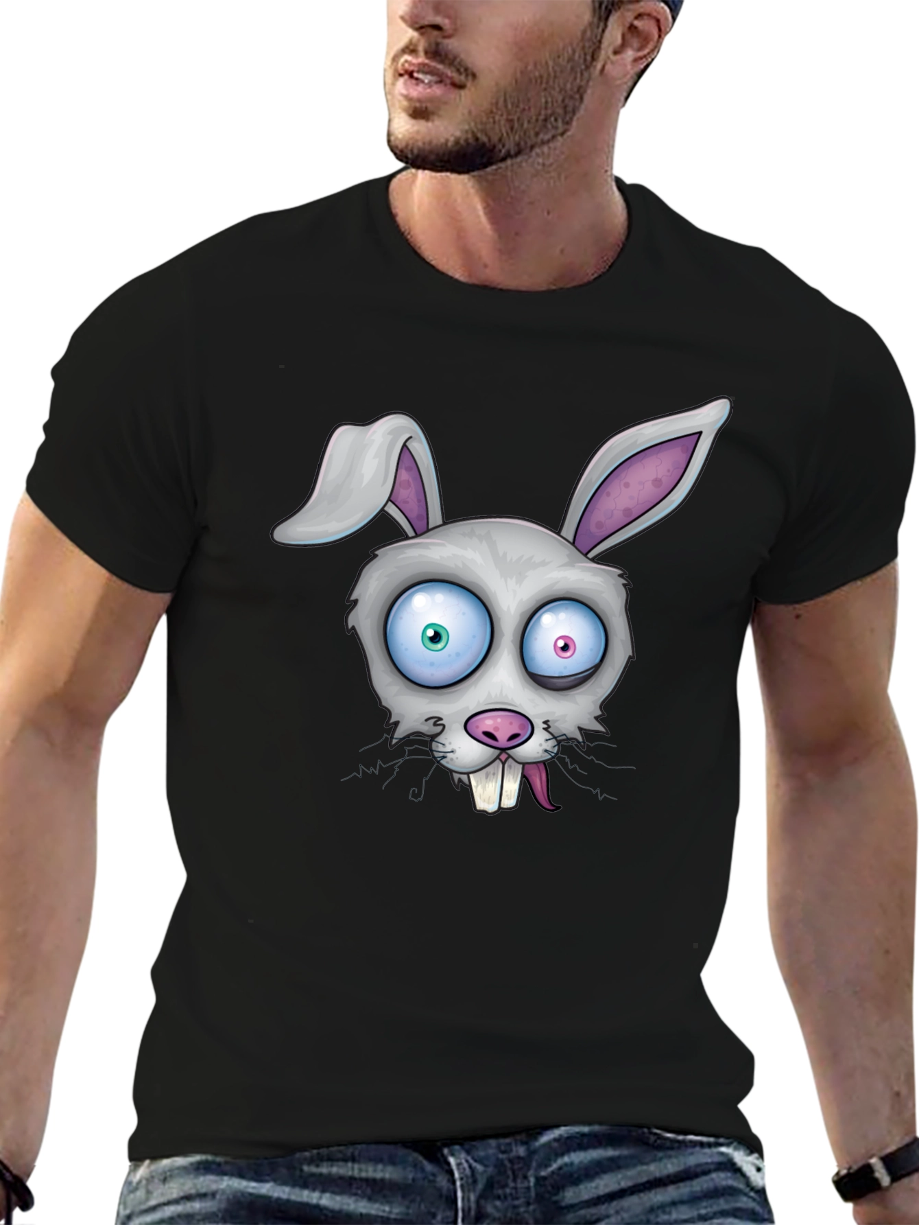 Funny Rabbit Graphic Tee