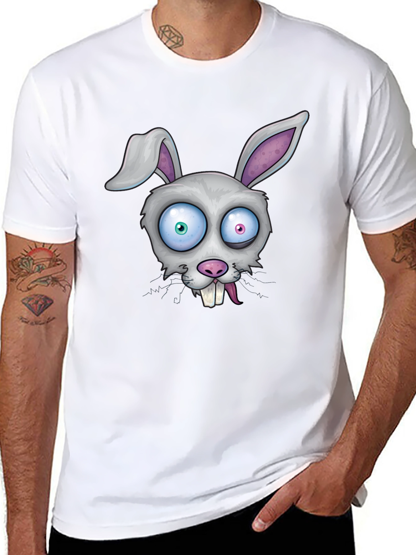 Funny Rabbit Graphic Tee