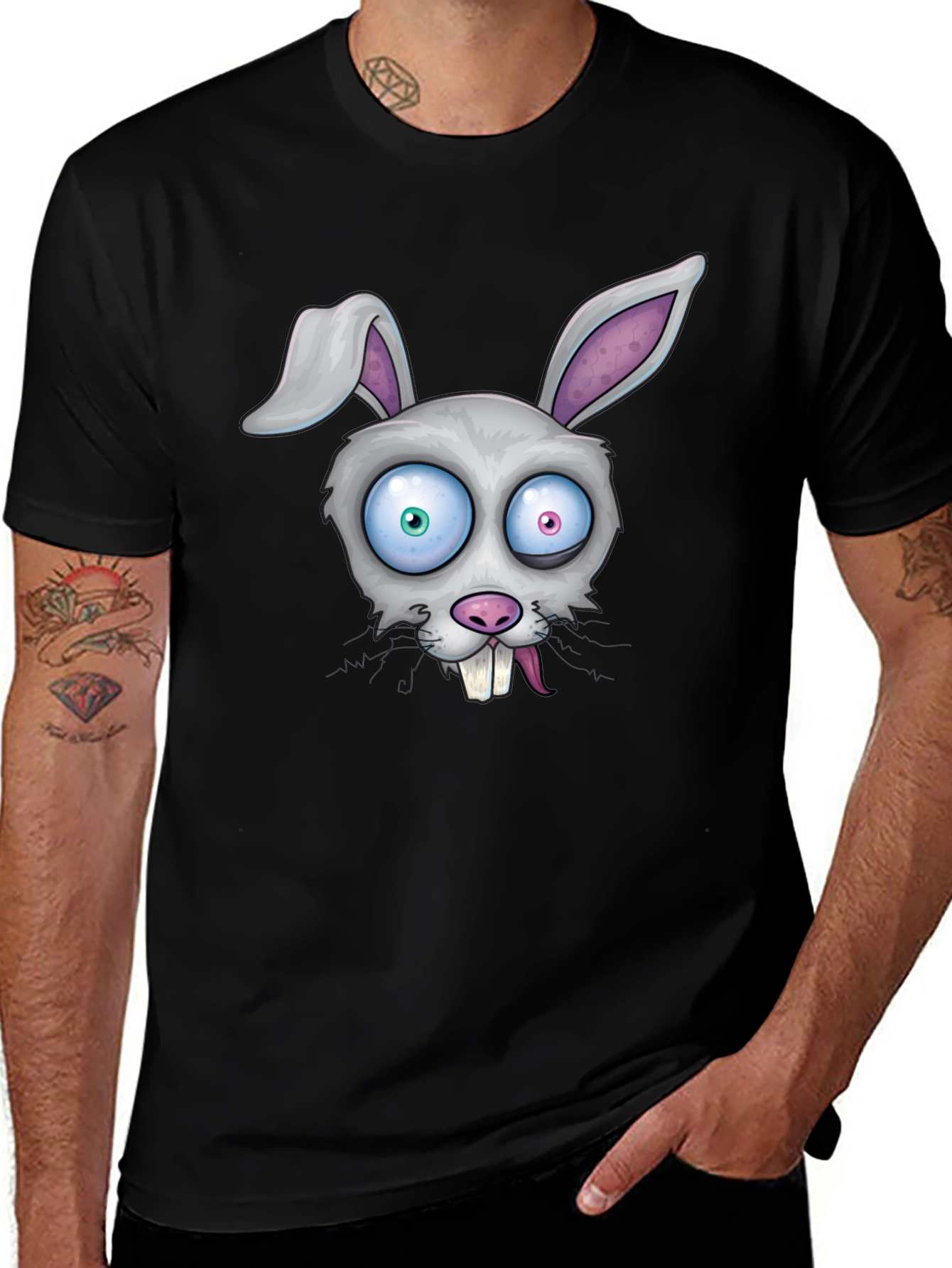 Funny Rabbit Graphic Tee