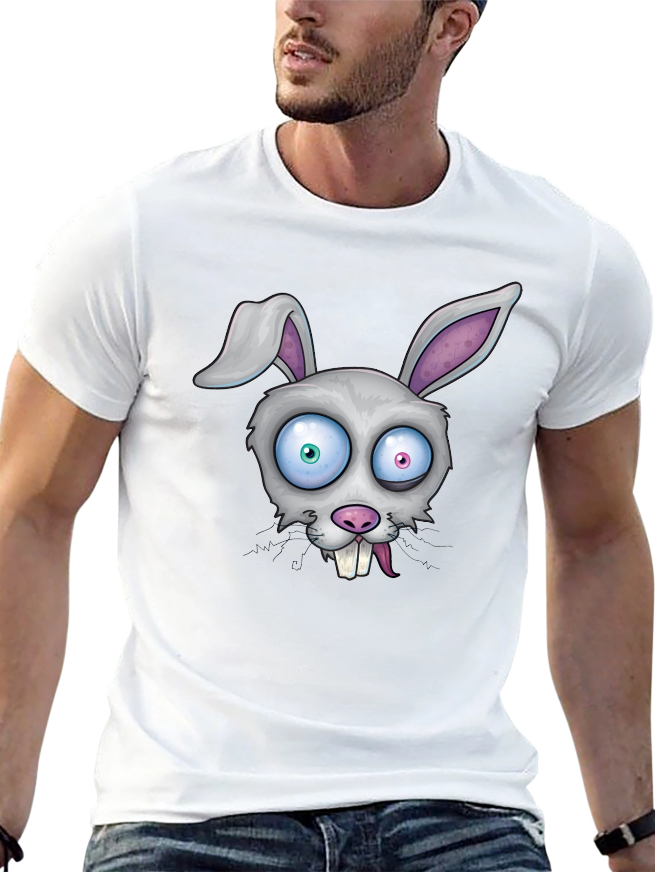 Funny Rabbit Graphic Tee