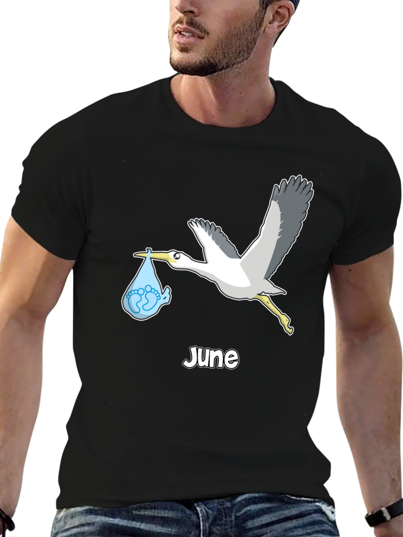 June Baby Announcement T-Shirt