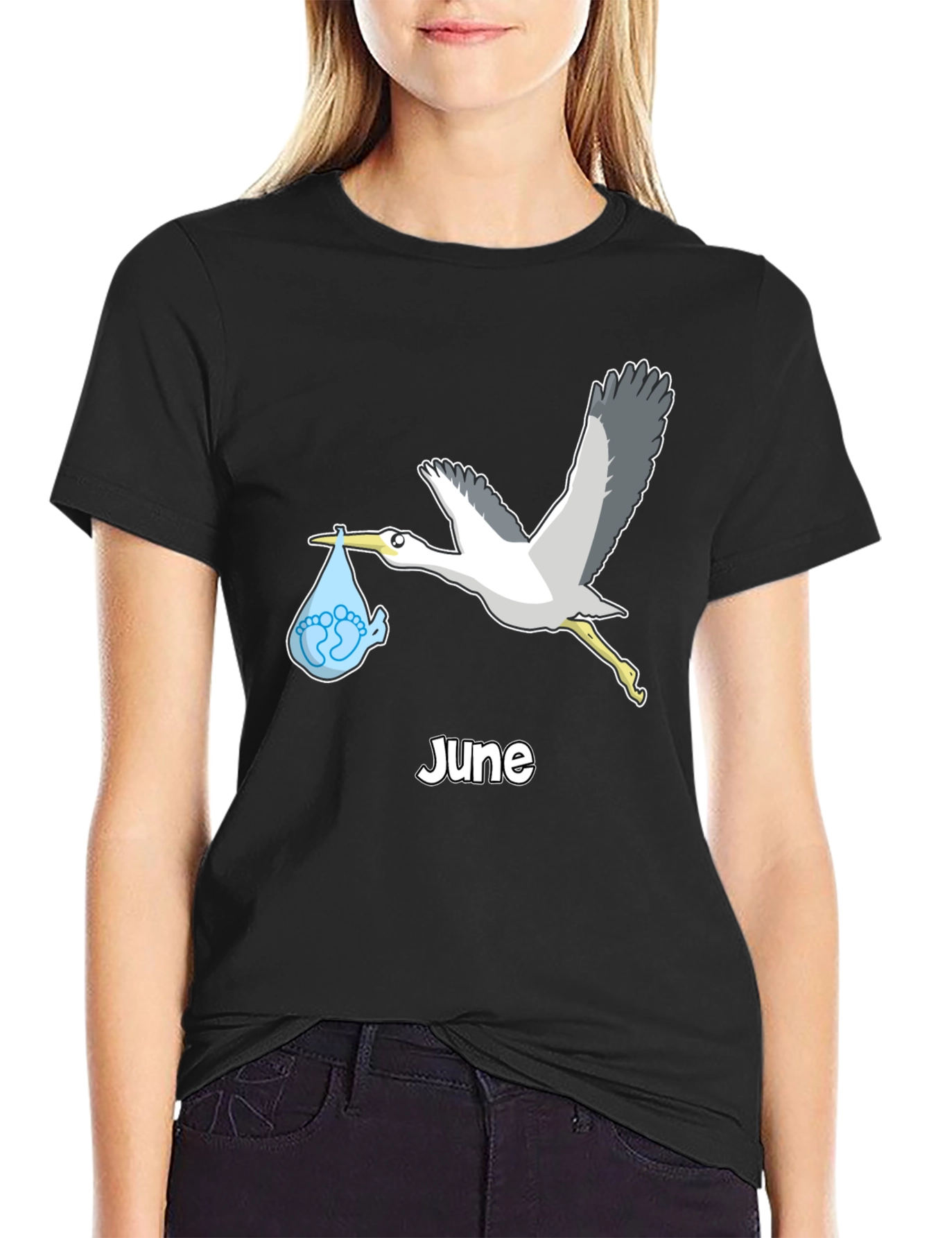 June Baby Announcement T-Shirt