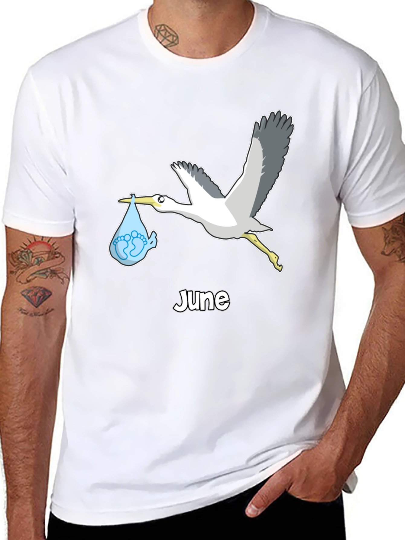 June Baby Announcement T-Shirt