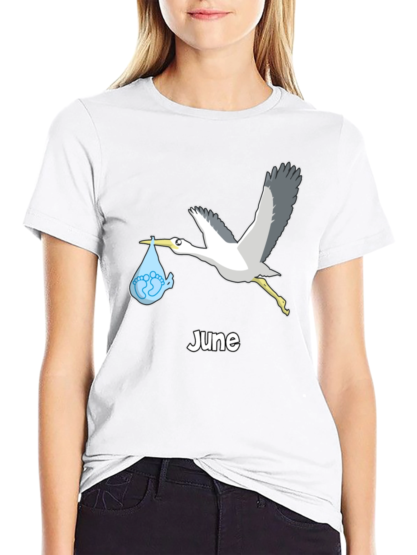 June Baby Announcement T-Shirt