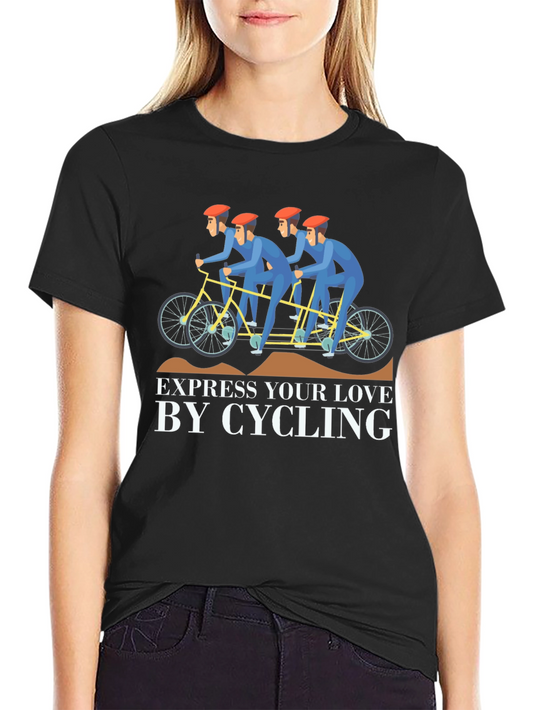 Cycling Love Graphic Tee