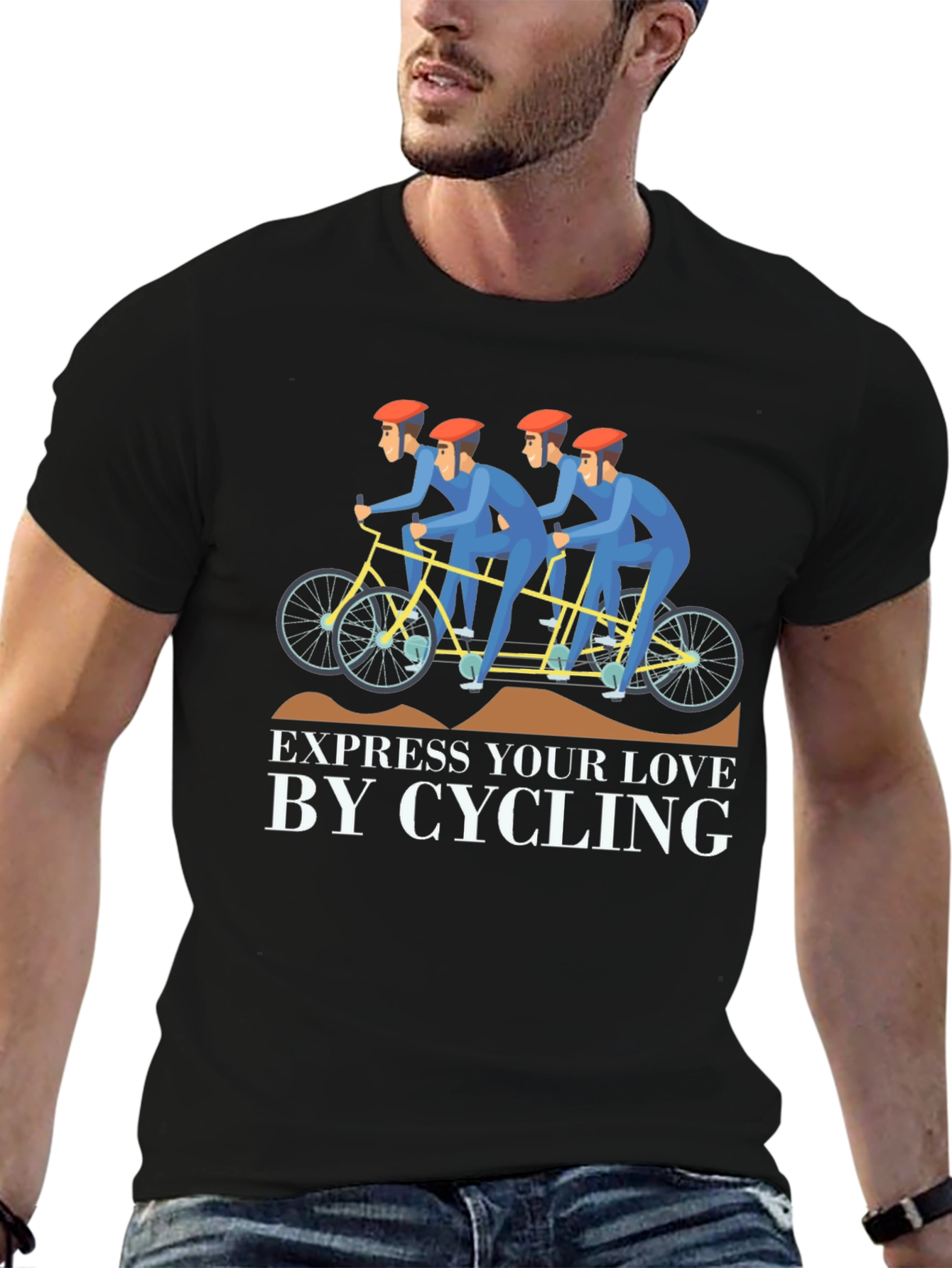 Cycling Love Graphic Tee