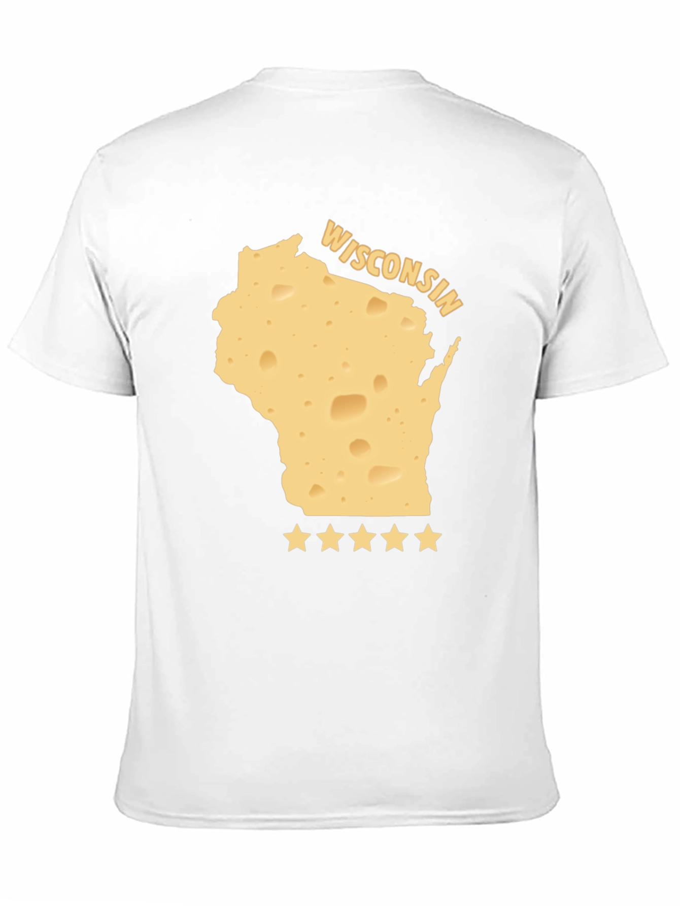 Wisconsin Cheese State Pride T-Shirt - Black