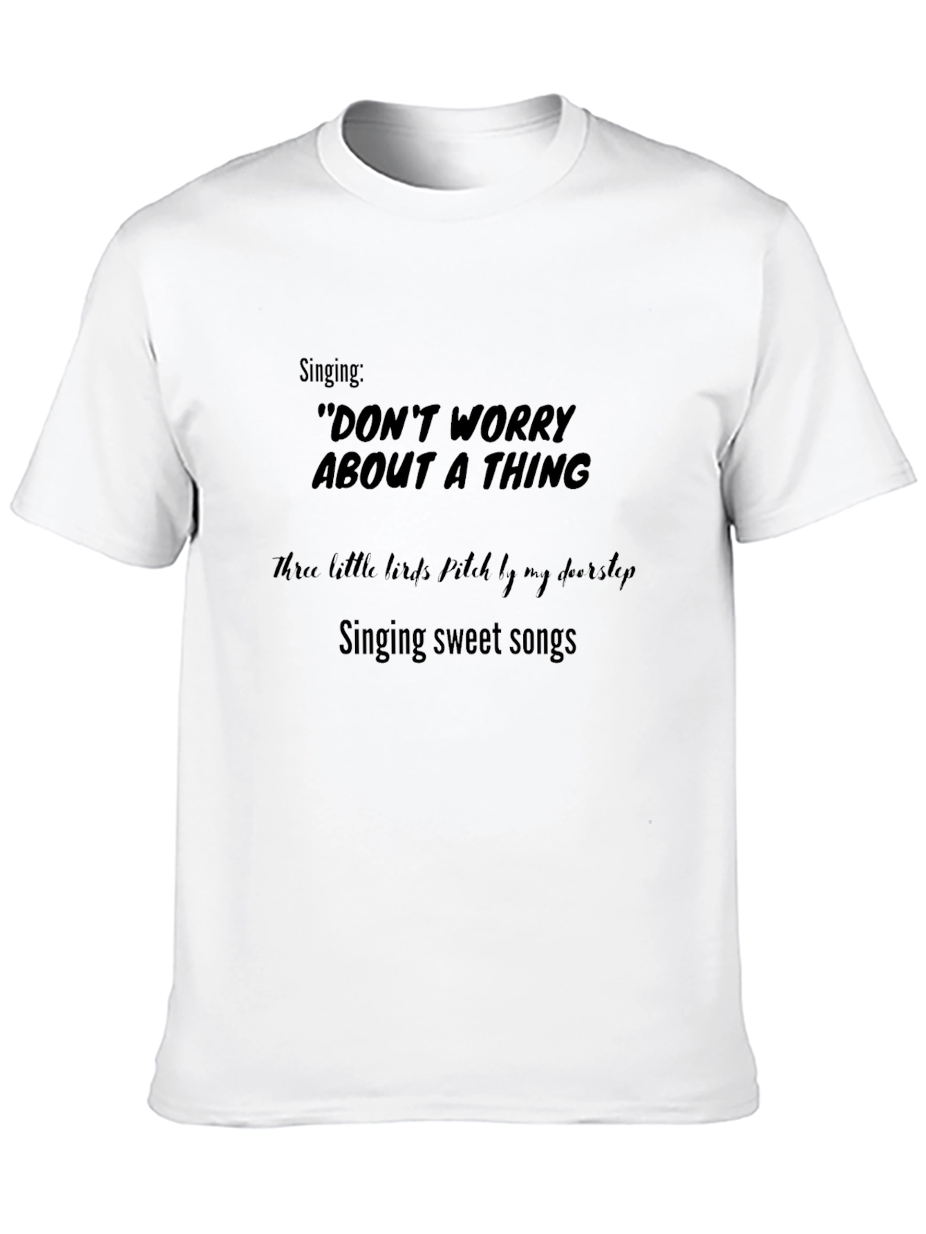 Dont Worry T-Shirt - Bob Marley Inspired Tee