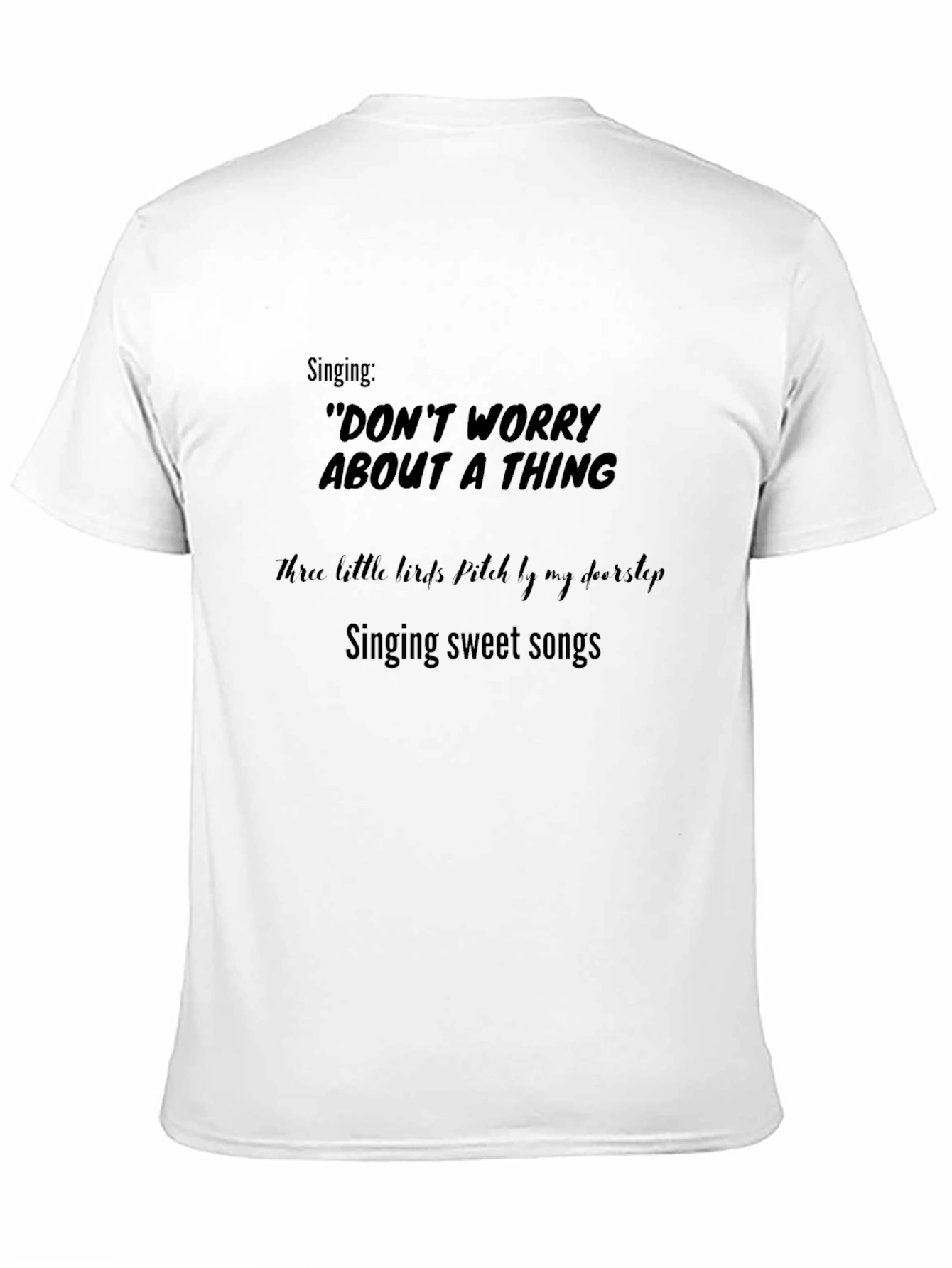 Dont Worry T-Shirt - Bob Marley Inspired Tee