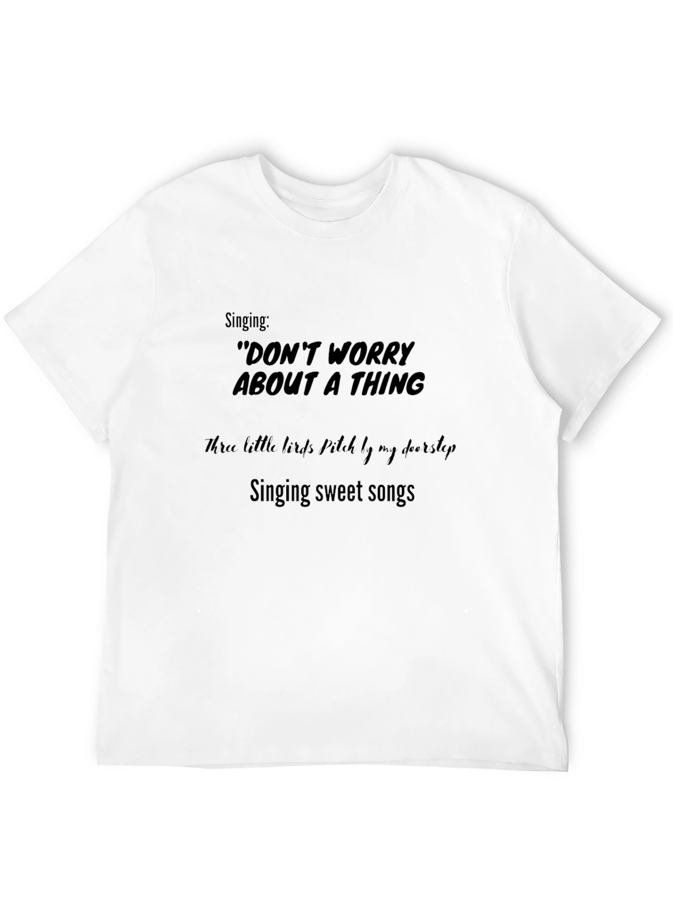 Dont Worry T-Shirt - Bob Marley Inspired Tee