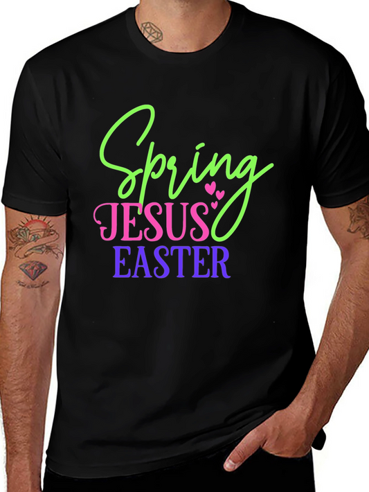 Spring Jesus Easter Graphic Tee