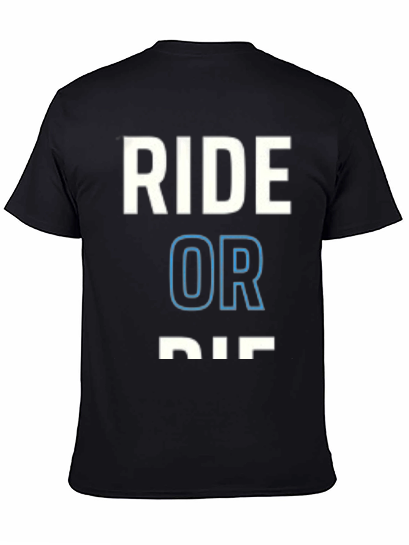 Ride or Die Graphic T-Shirt - Black