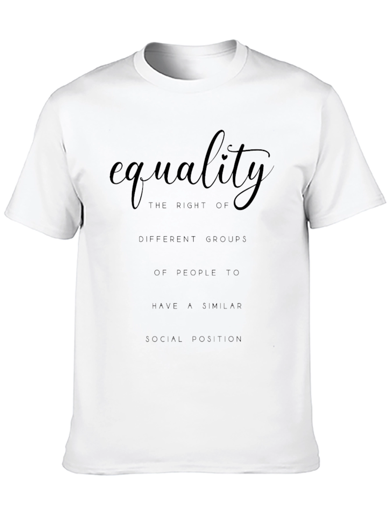 Equality Graphic Tee - Comfortable & Stylish