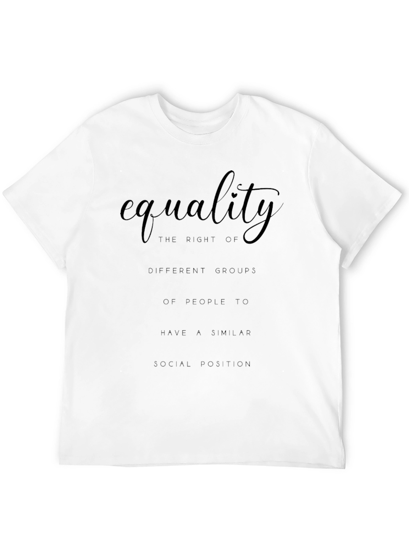 Equality Graphic Tee - Comfortable & Stylish