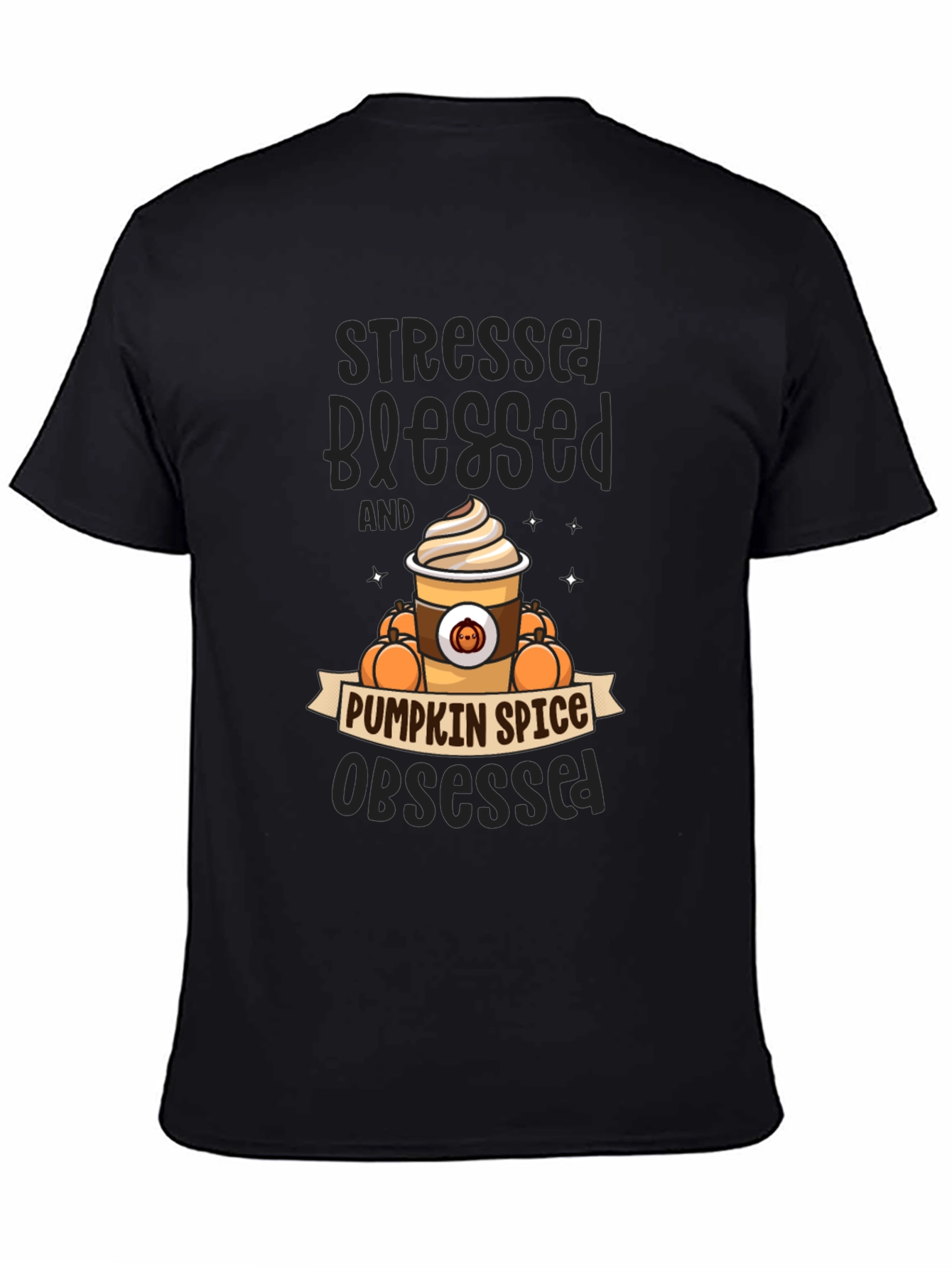 Pumpkin Spice Obsessed Graphic Tee - Fall Vibes