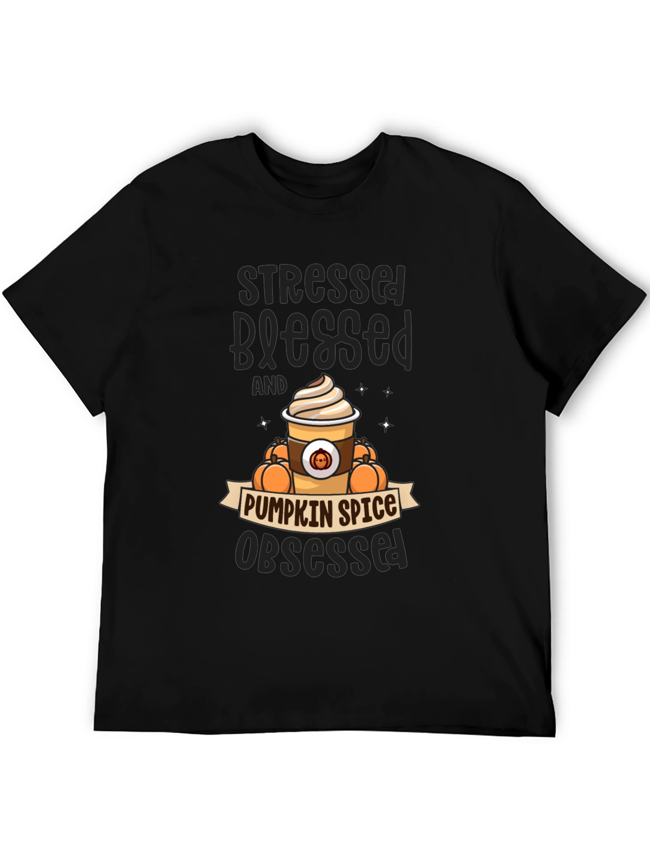Pumpkin Spice Obsessed Graphic Tee - Fall Vibes