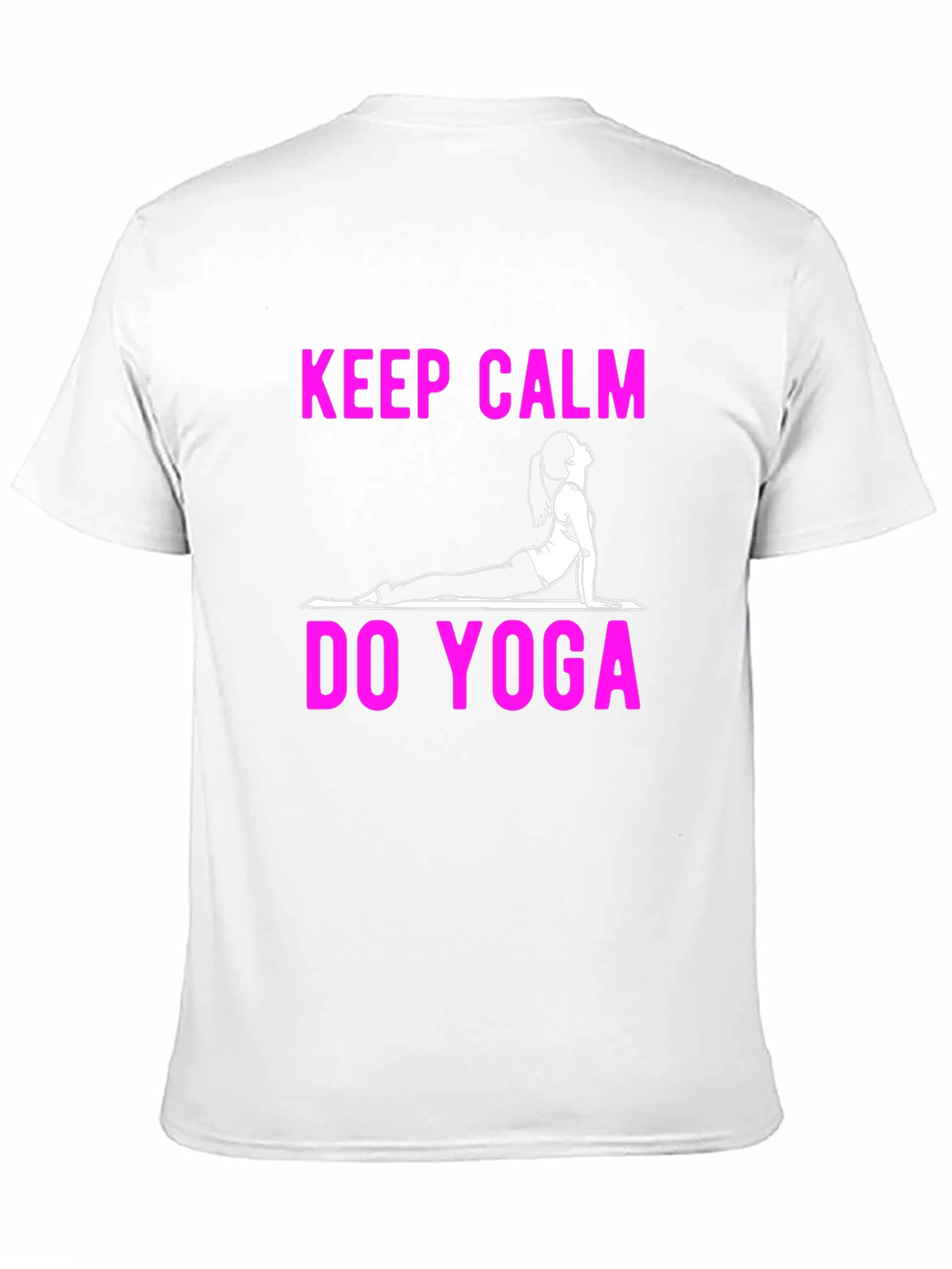 Keep Calm Do Yoga Graphic T-Shirt