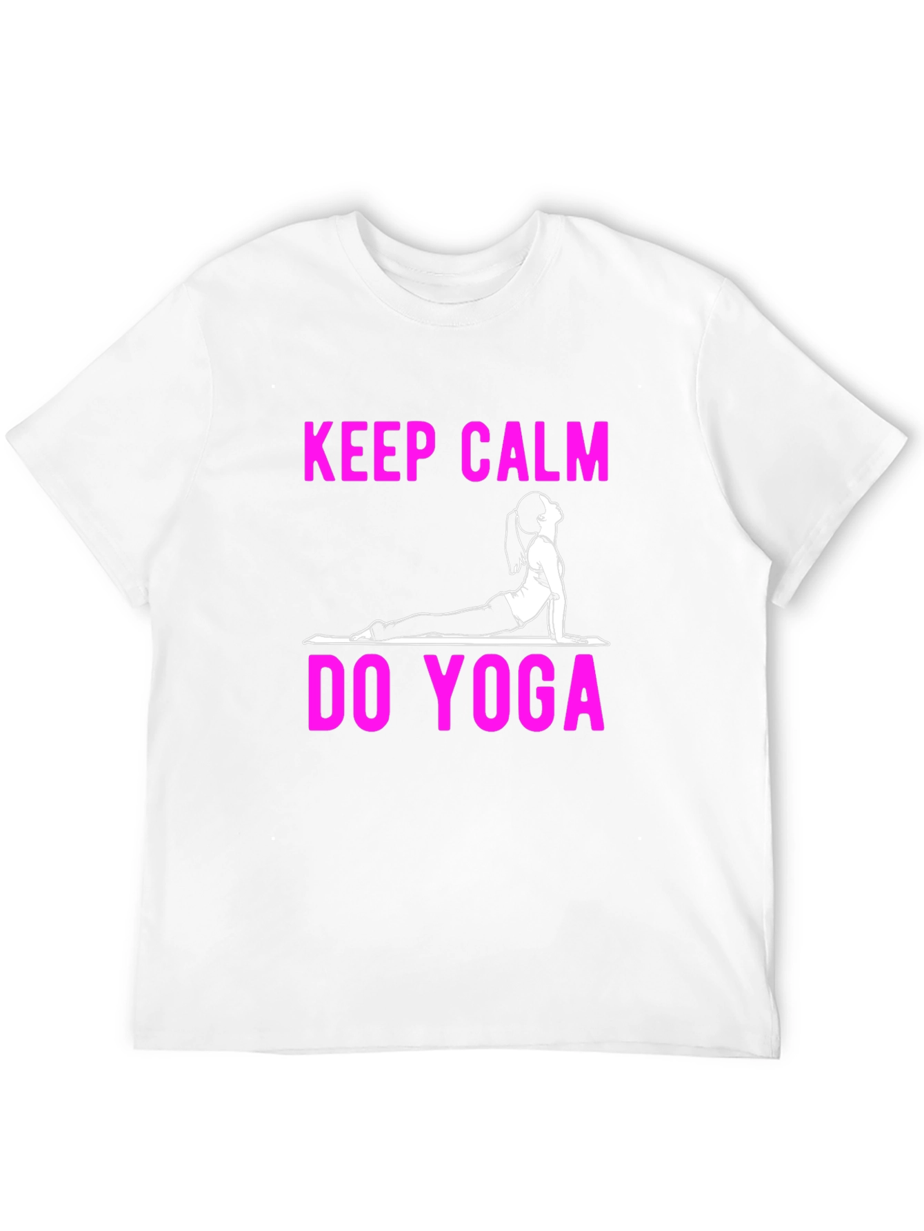 Keep Calm Do Yoga Graphic T-Shirt