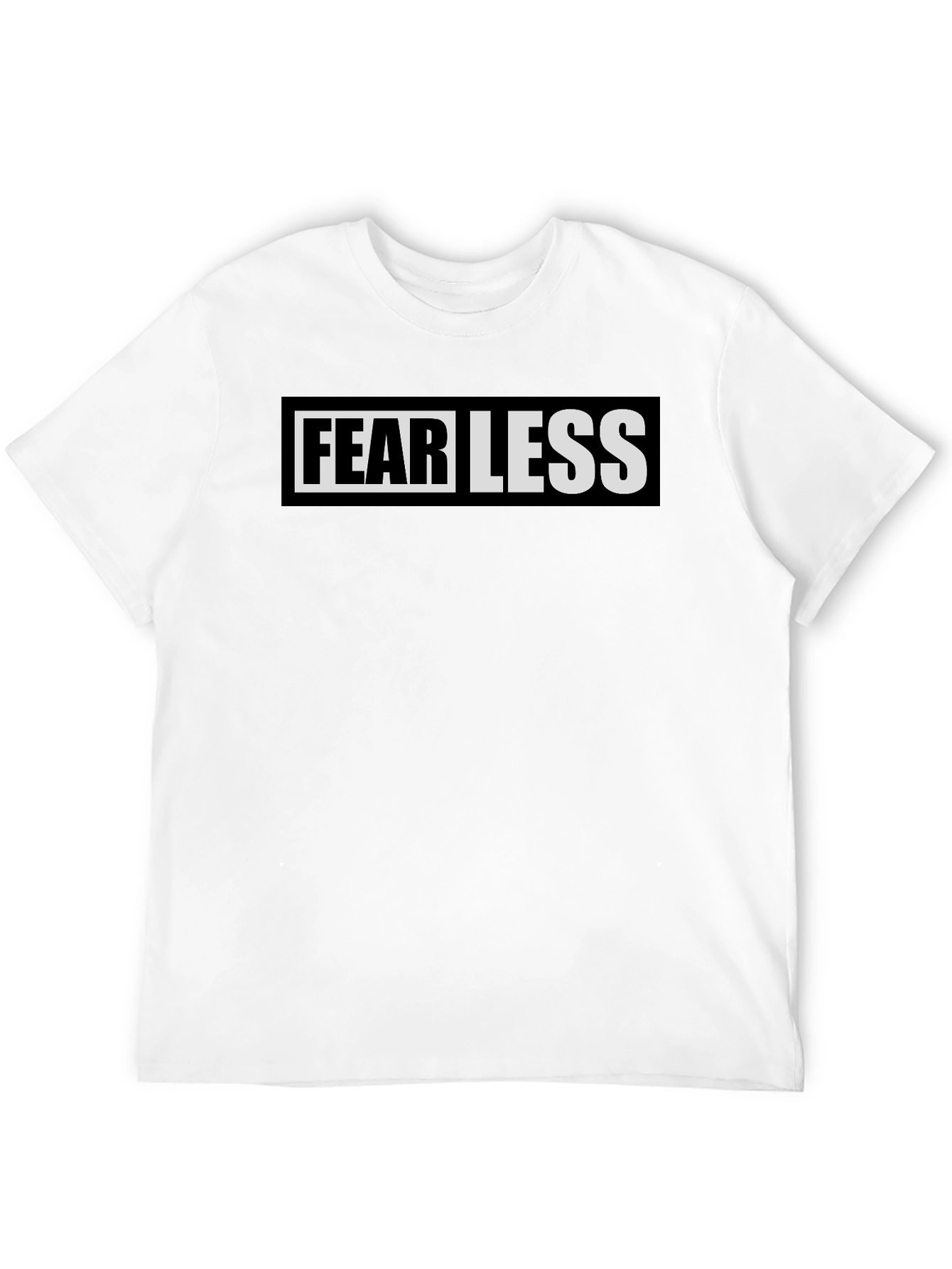 Fearless Black Graphic Tee