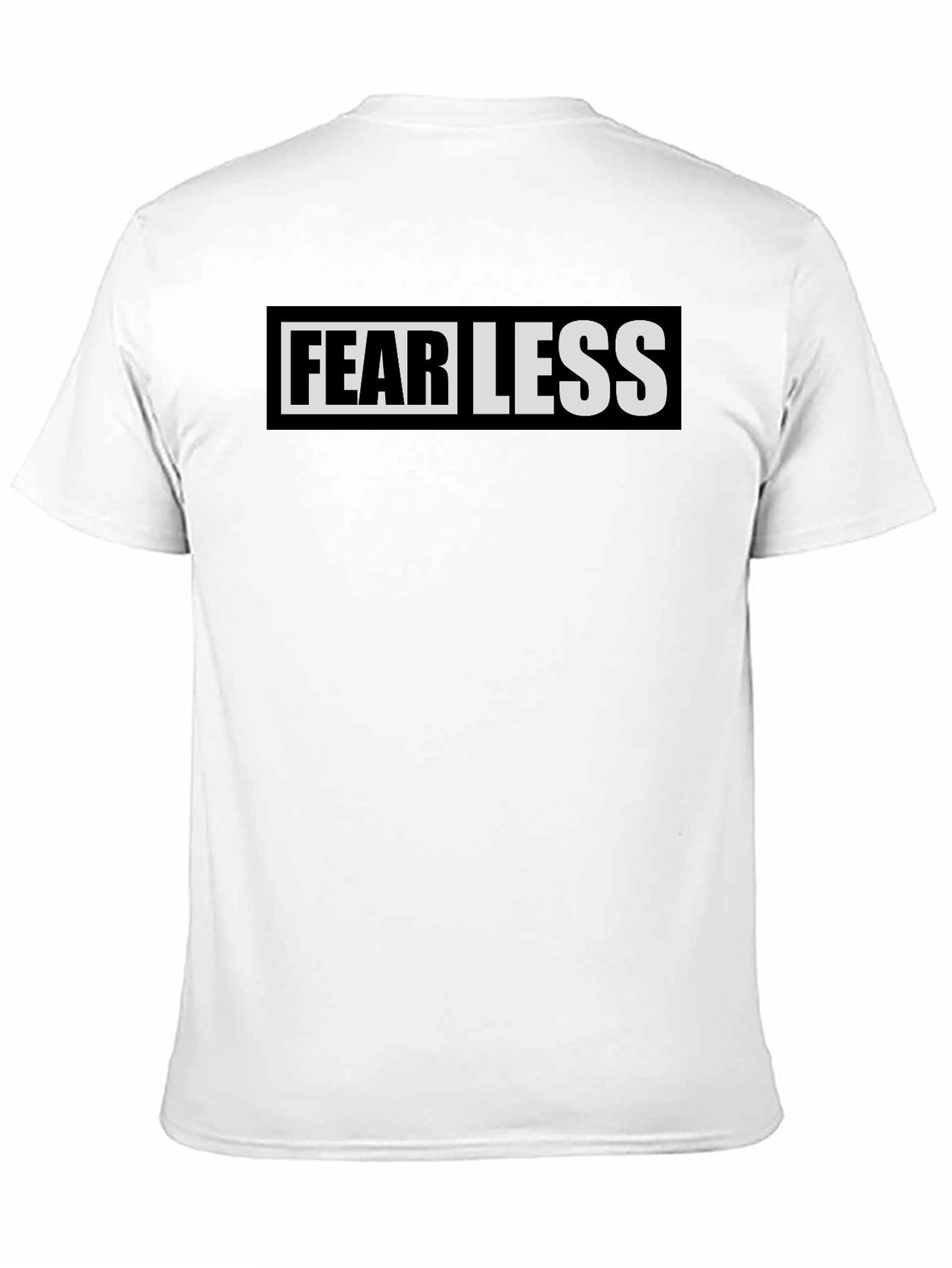 Fearless Black Graphic Tee