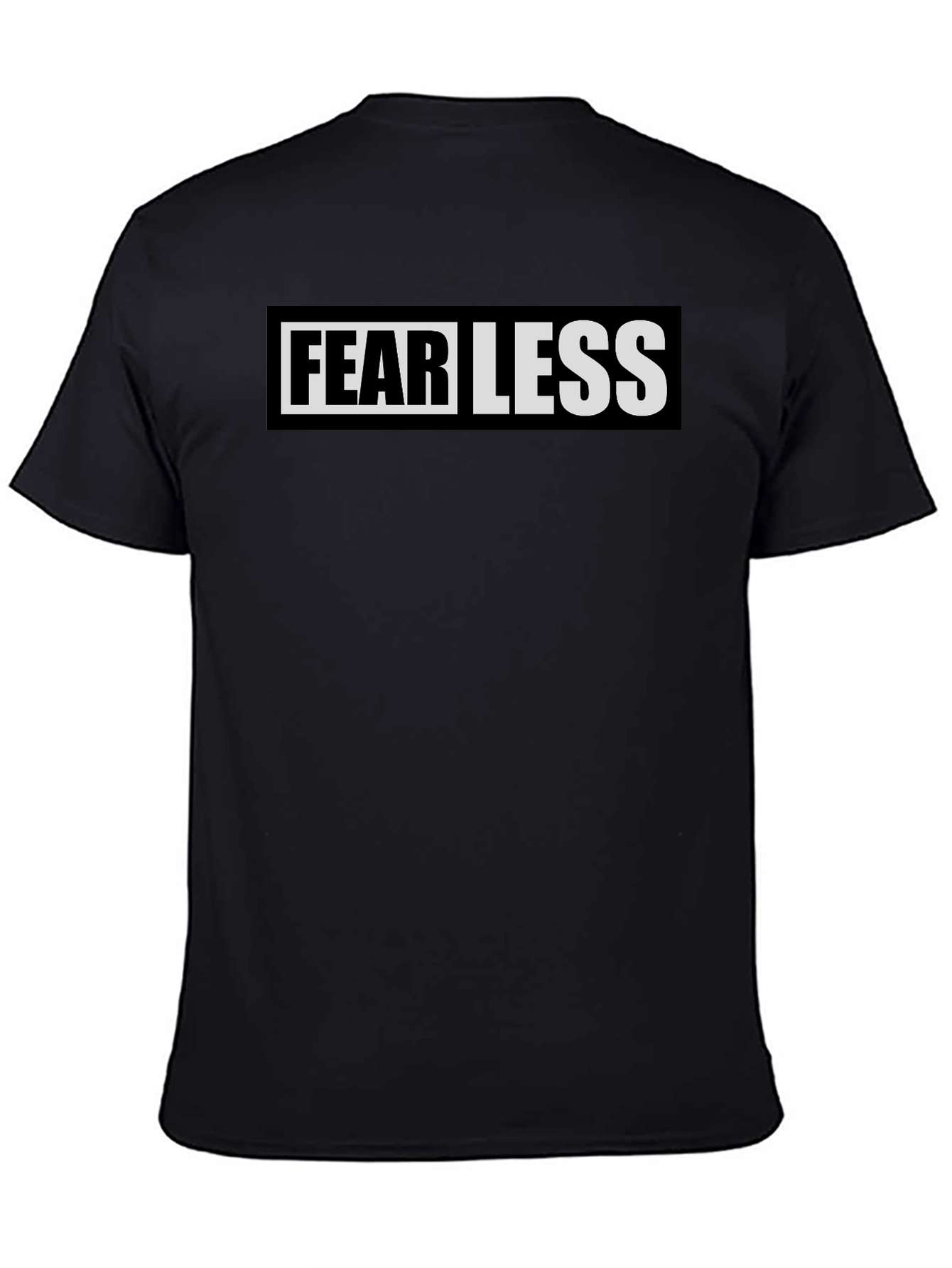 Fearless Black Graphic Tee