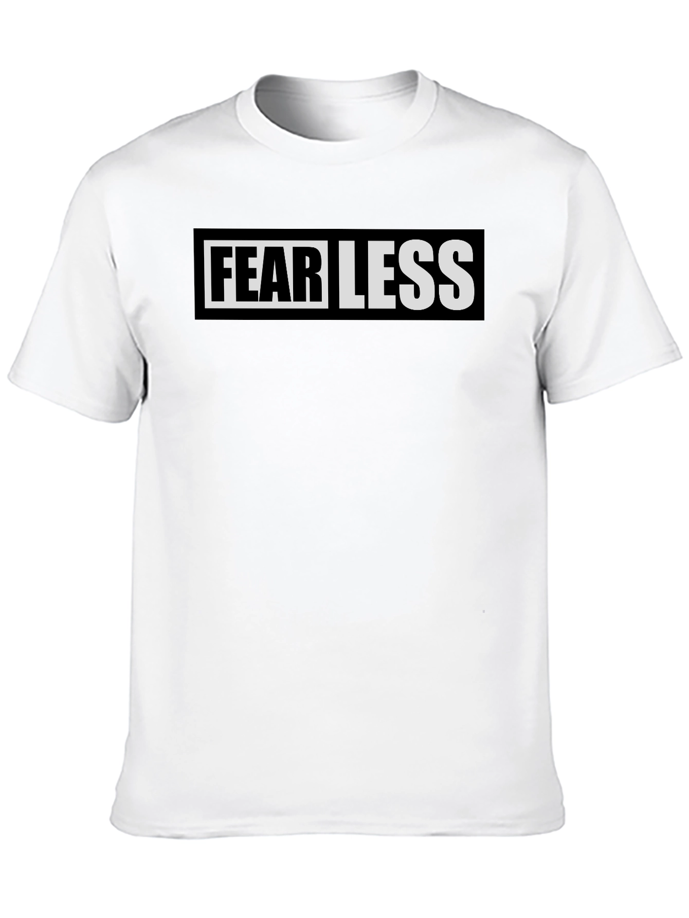 Fearless Black Graphic Tee