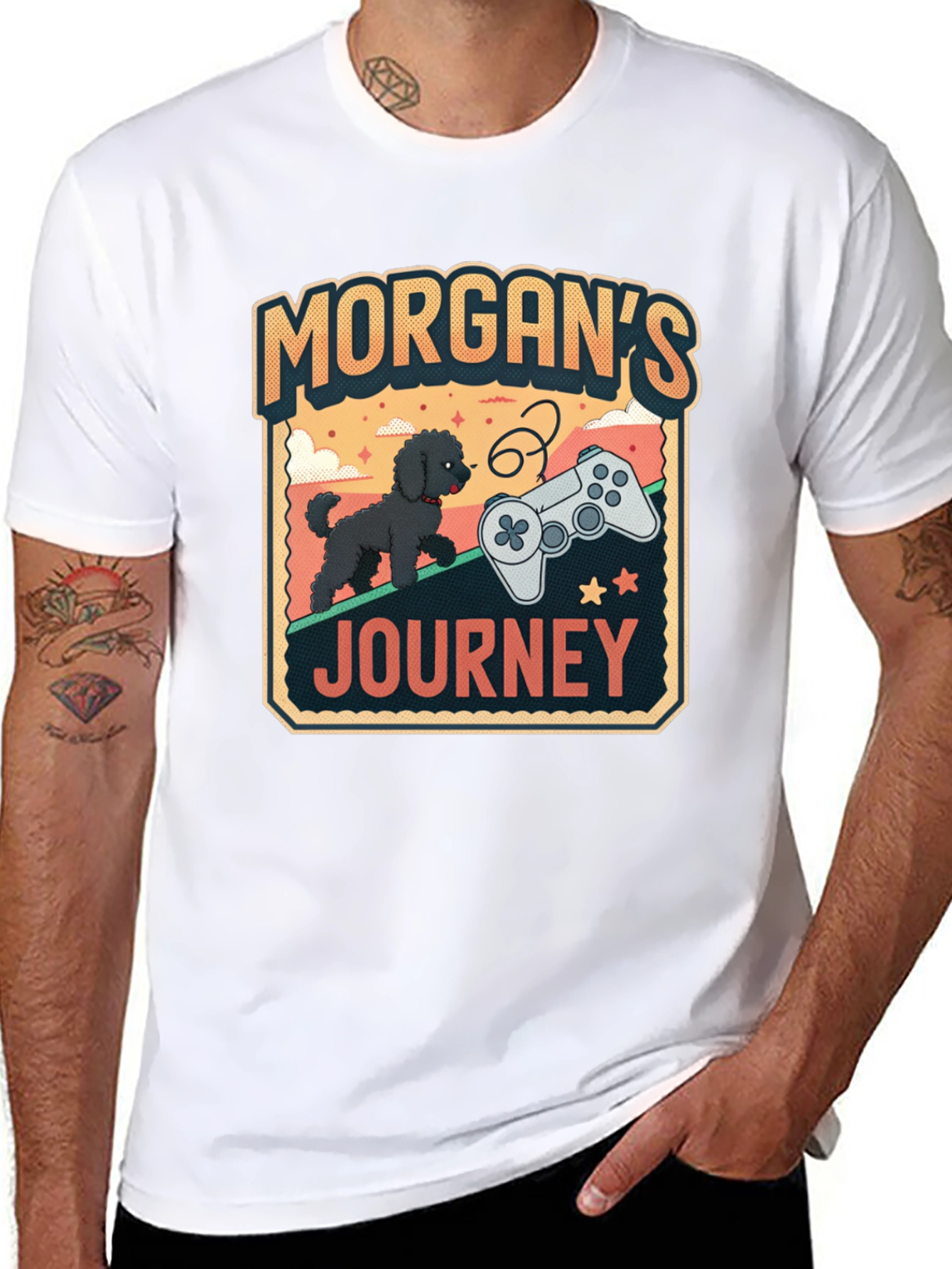 Morgans Journey Gaming T-Shirt - Black Cotton Tee