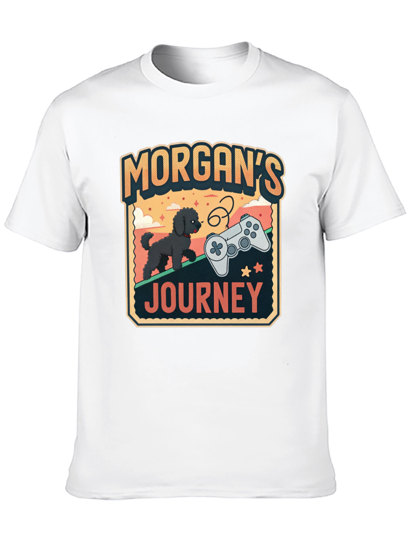 Morgans Journey Gaming T-Shirt - Black Cotton Tee
