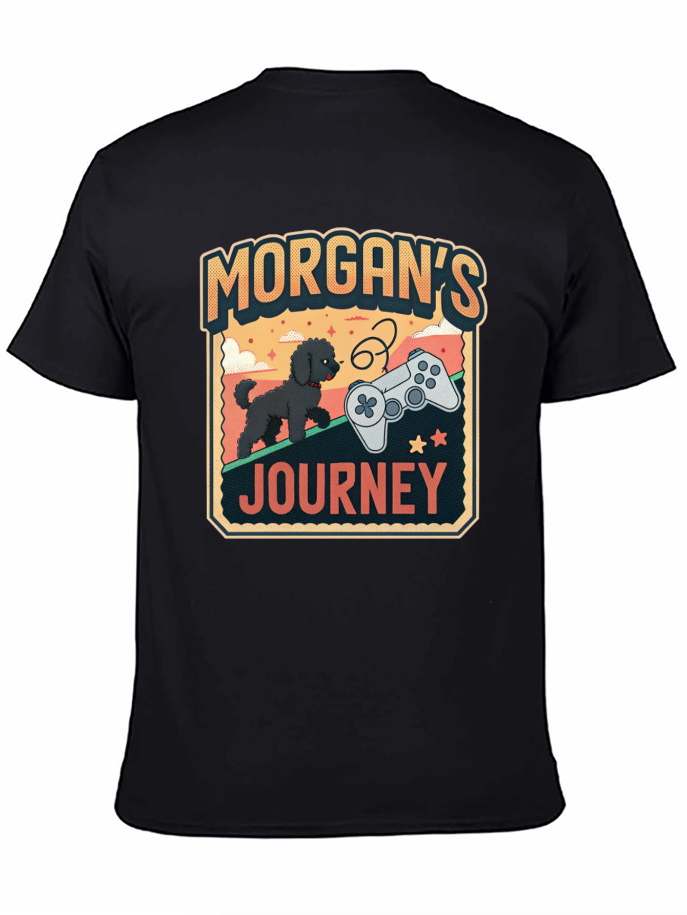 Morgans Journey Gaming T-Shirt - Black Cotton Tee