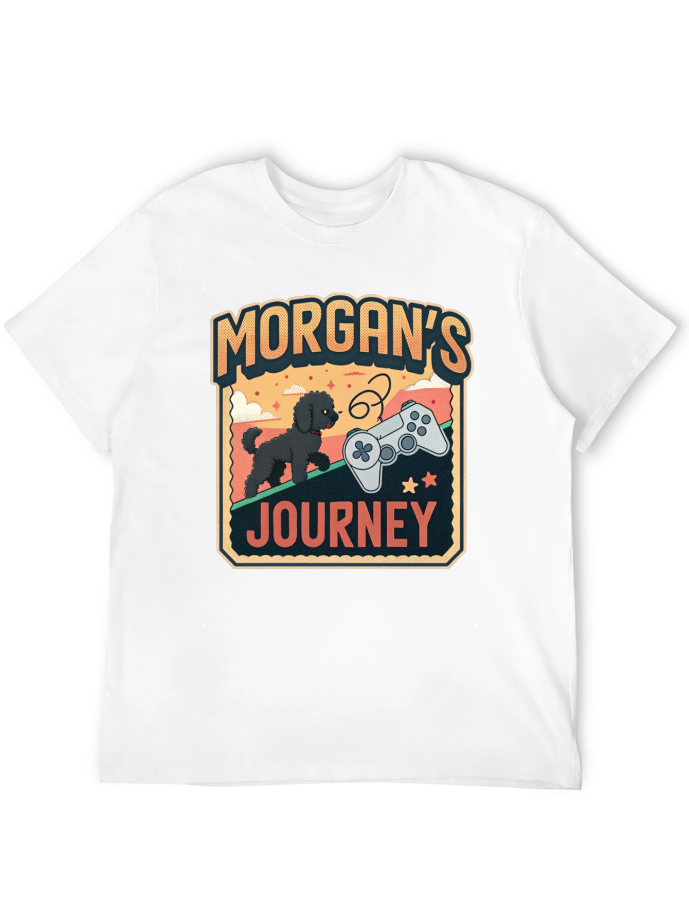 Morgans Journey Gaming T-Shirt - Black Cotton Tee